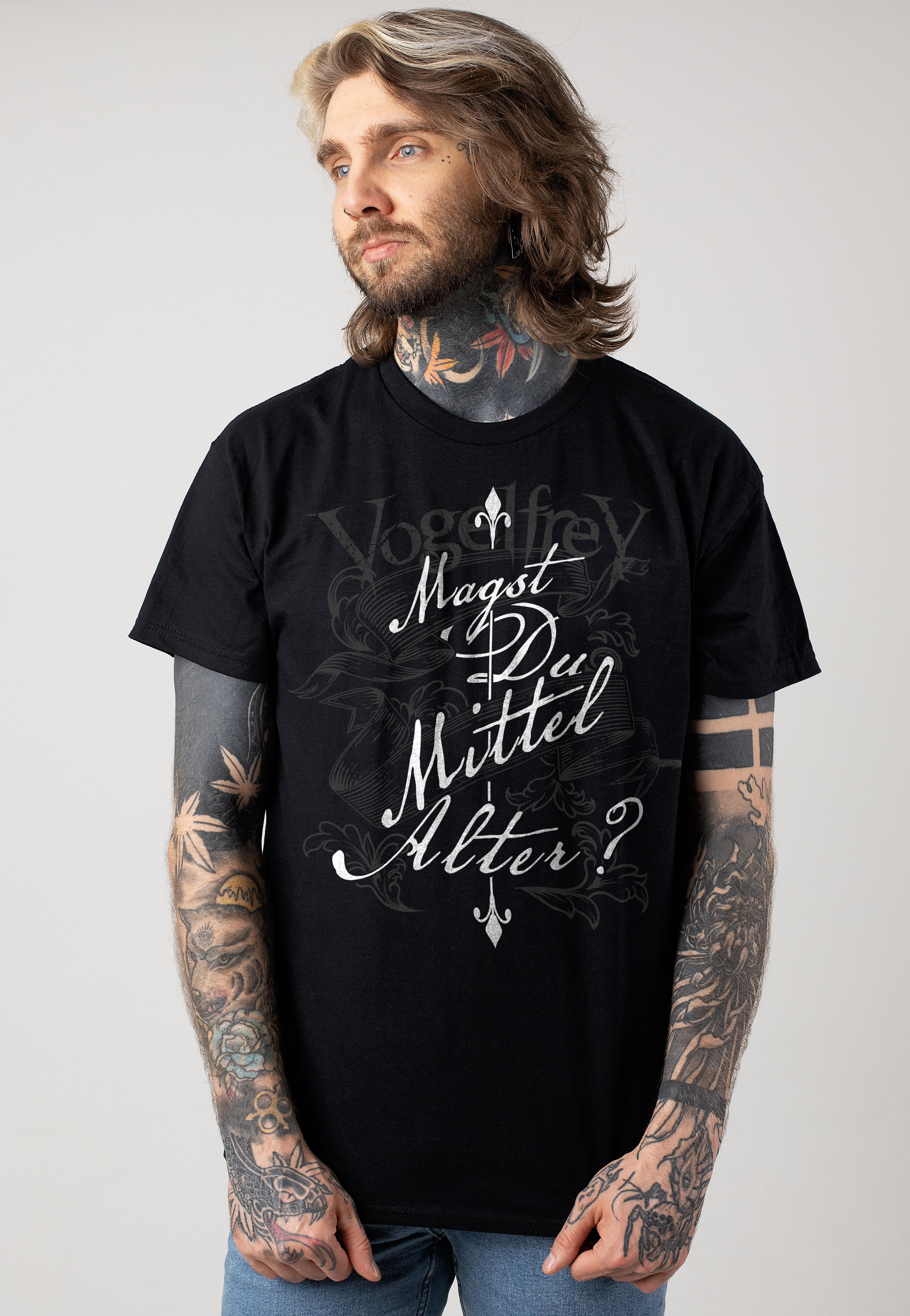 Vogelfrey - Magst Du Mittel Alter? - T-Shirt | Men-Image