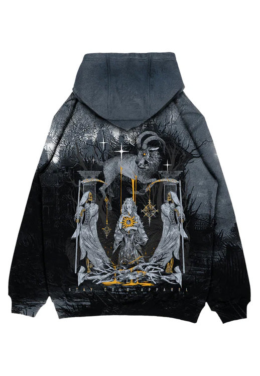 Stay Cold Apparel - Full Moon Ritual Oversized - Hoodie | Neutral-Image
