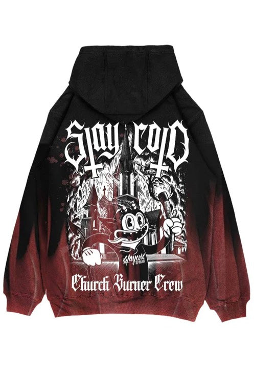 Stay Cold Apparel - Church Burner Crew Oversized Customized - Hoodie | Neutral-Image