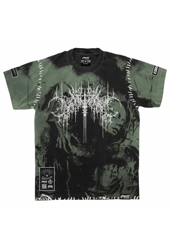 Stay Cold Apparel - Chamber Of Chaos Heavy Oversized Mentol - T-Shirt | Men-Image
