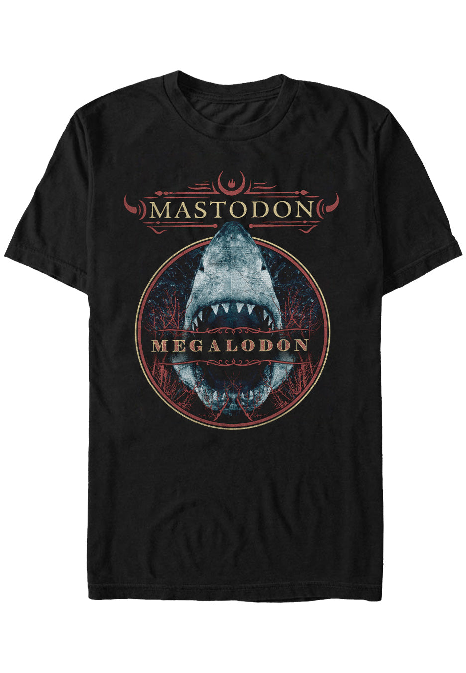 Mastodon - Megalodon Circle - T-Shirt | Neutral-Image