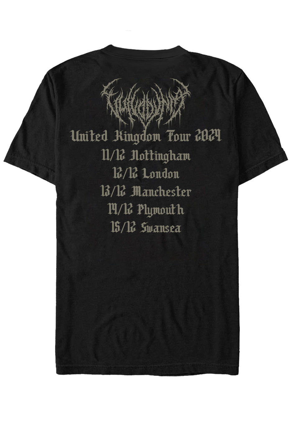 Vulvodynia - UK Tour 2024 - T-Shirt | Neutral-Image