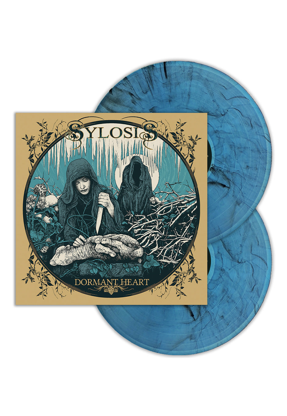 Sylosis - Dormant Heart (10th Anniversary) Ltd. Clear Blue Black - Marbled 2 Vinyl | Neutral-Image