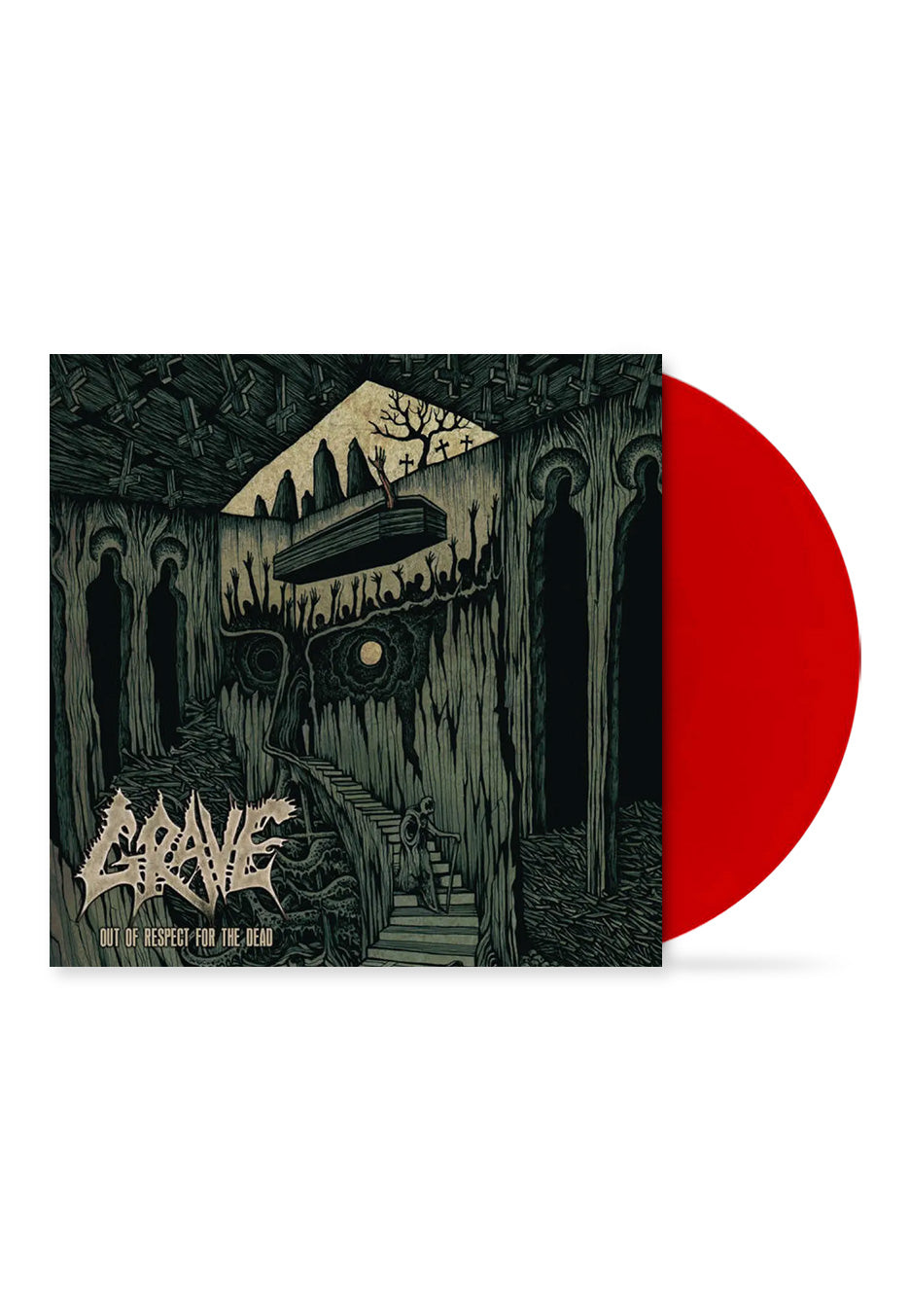 Grave - Out Of Respect For The Dead Ltd. Red - Colored Vinyl | Neutral-Image