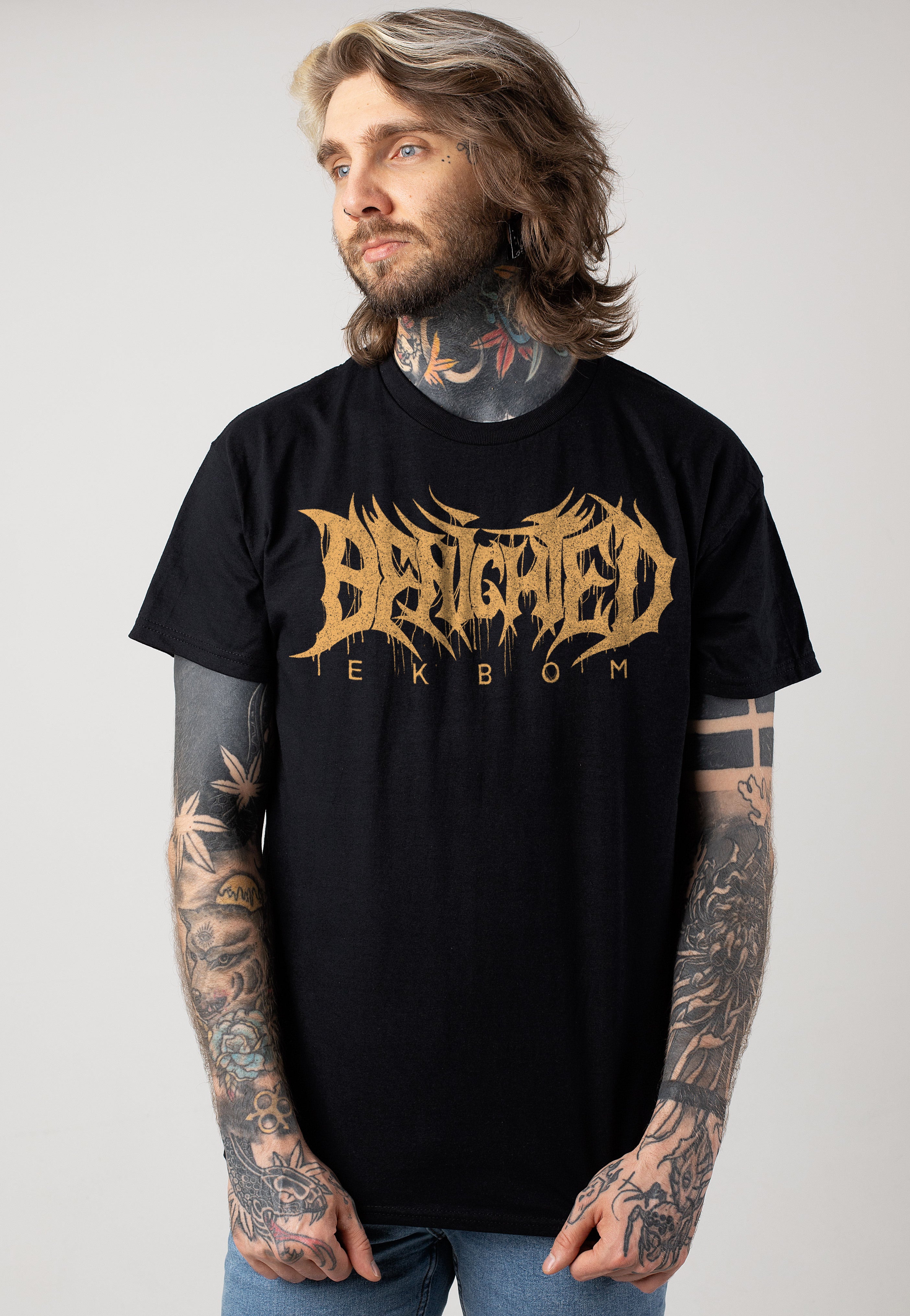 Benighted - Golden Logo - T-Shirt | Men-Image