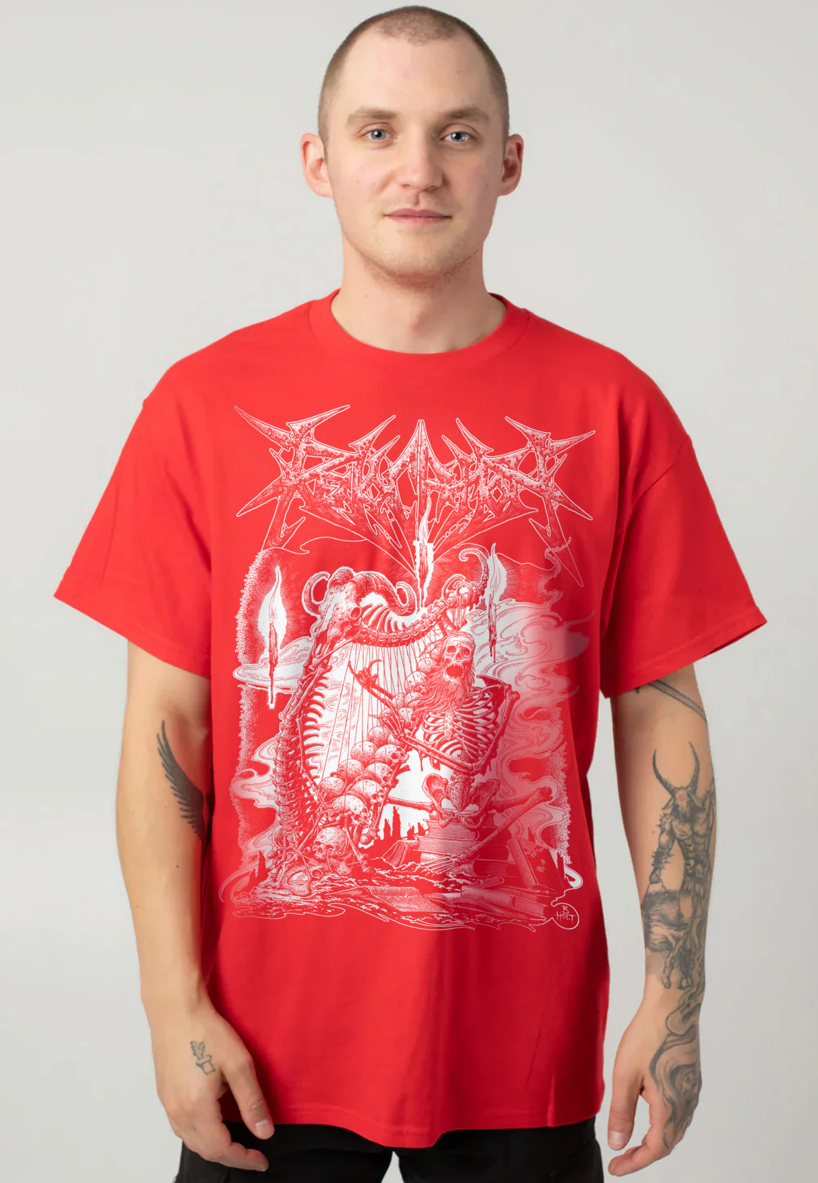 Revocation - Opus Red - T-Shirt | Men-Image