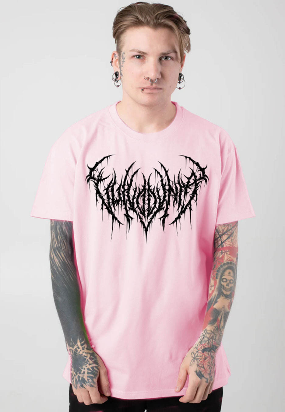 Vulvodynia - Logo Pink - T-Shirt | Men-Image