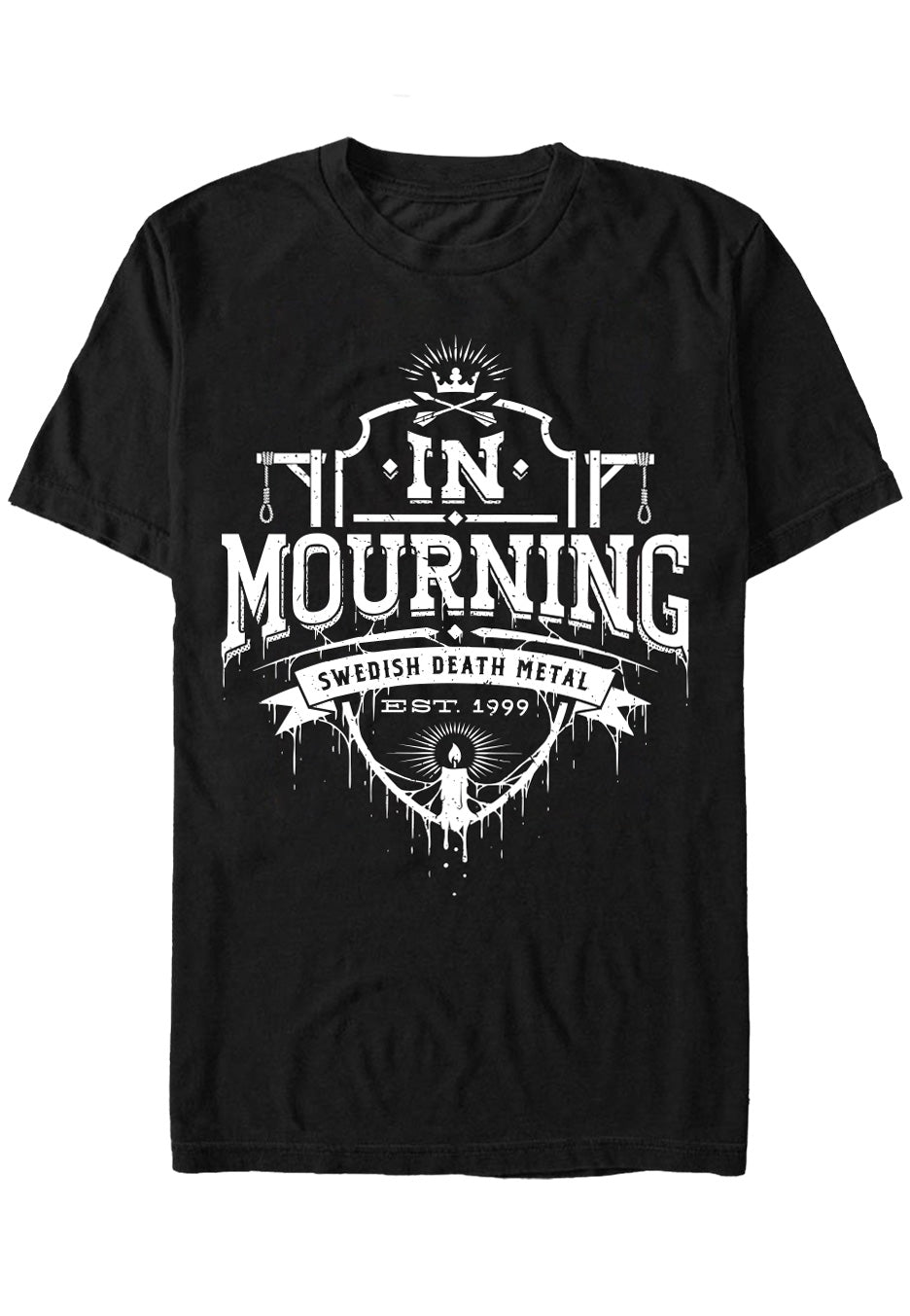 In Mourning - Gallows Crest - T-Shirt | Neutral-Image