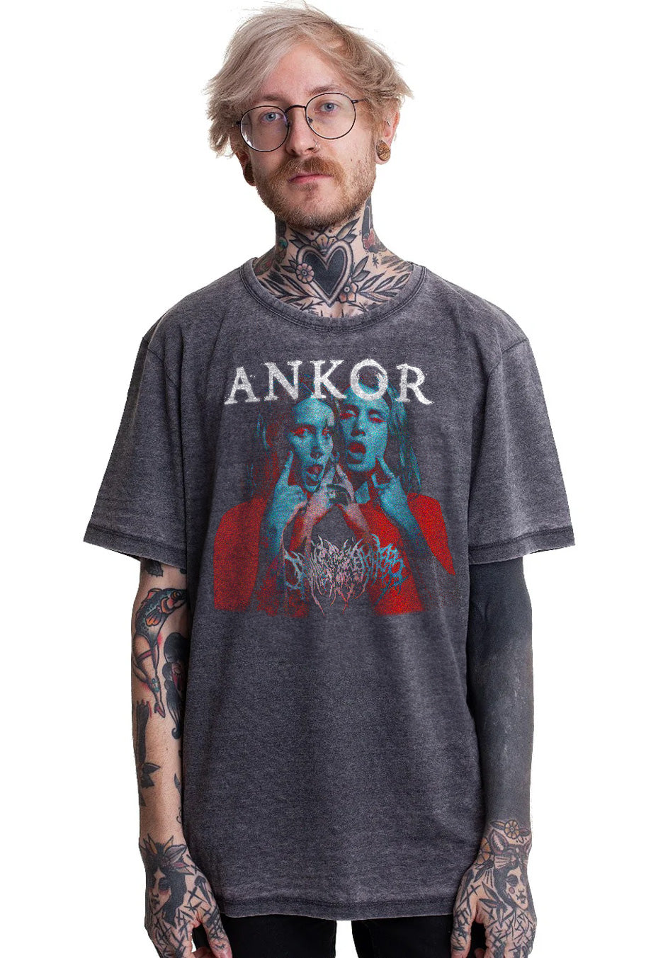 Ankor - Jessie Washed Out - T-Shirt | Men-Image