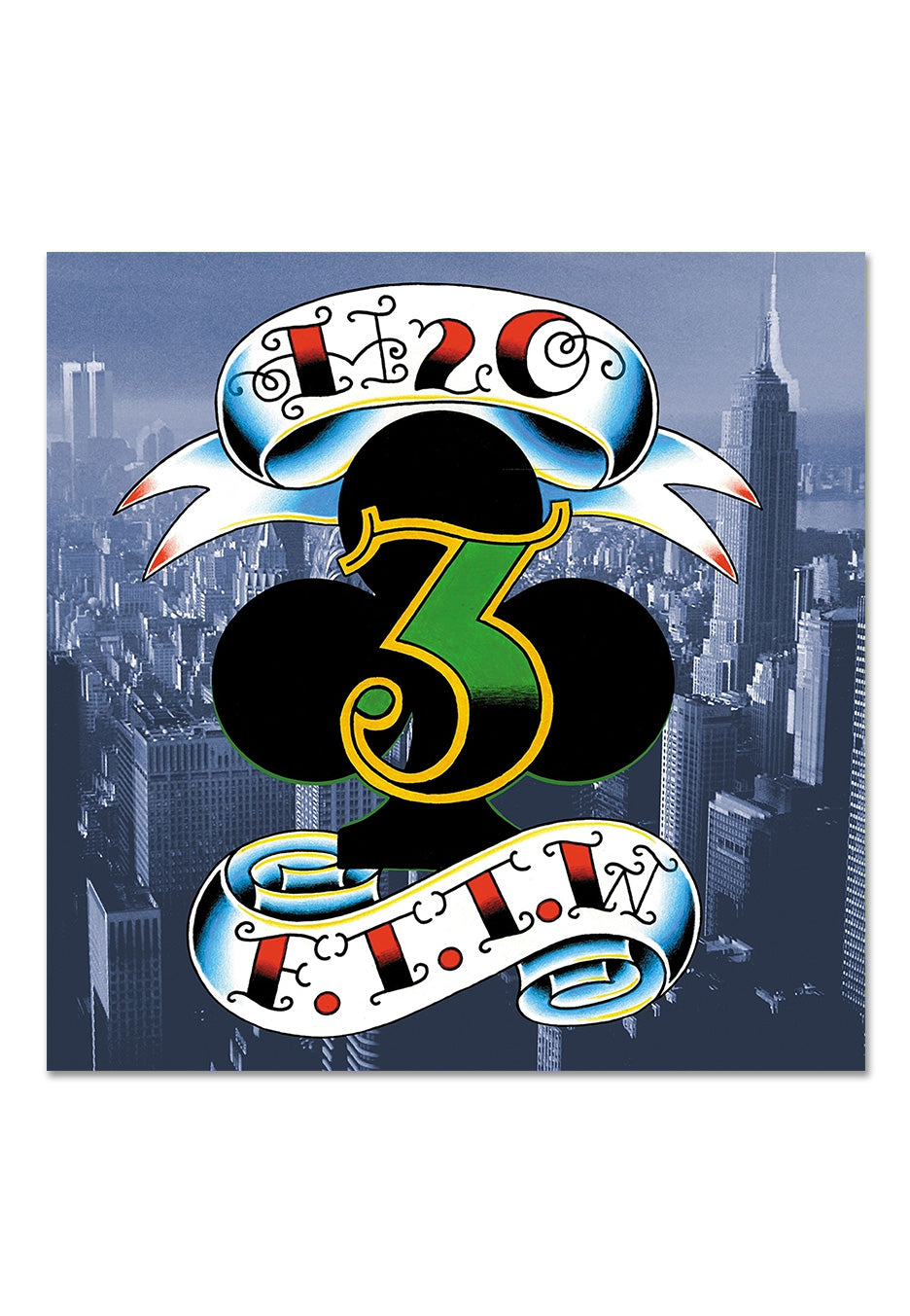 H2O - Faster Than The World Ltd. Red/Black/Blue & Yellow/Black/Green Pinwheel - Colored 2 Vinyl | Neutral-Image