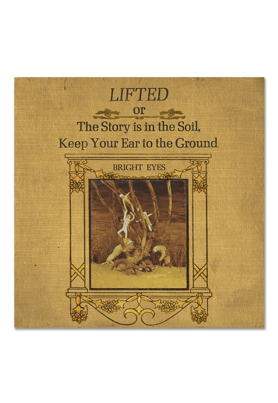 Bright Eyes - Lifted or the Story is in the Soil, Keep Your Ear Ltd. Yellow & Black - Marbled 2 Vinyl | Neutral-Image