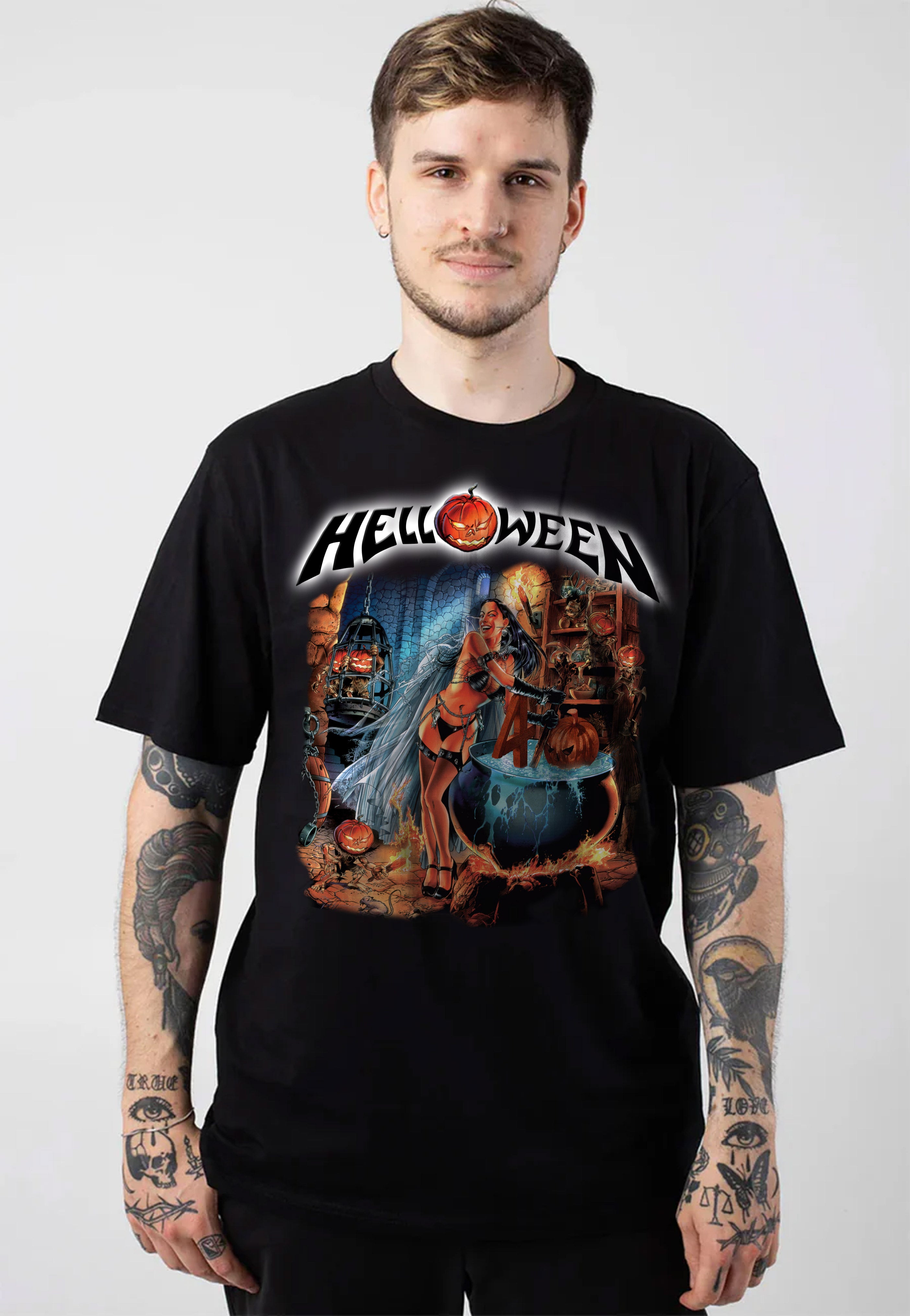 Helloween - Better Than Raw 40 Years - T-Shirt  | Men-Image
