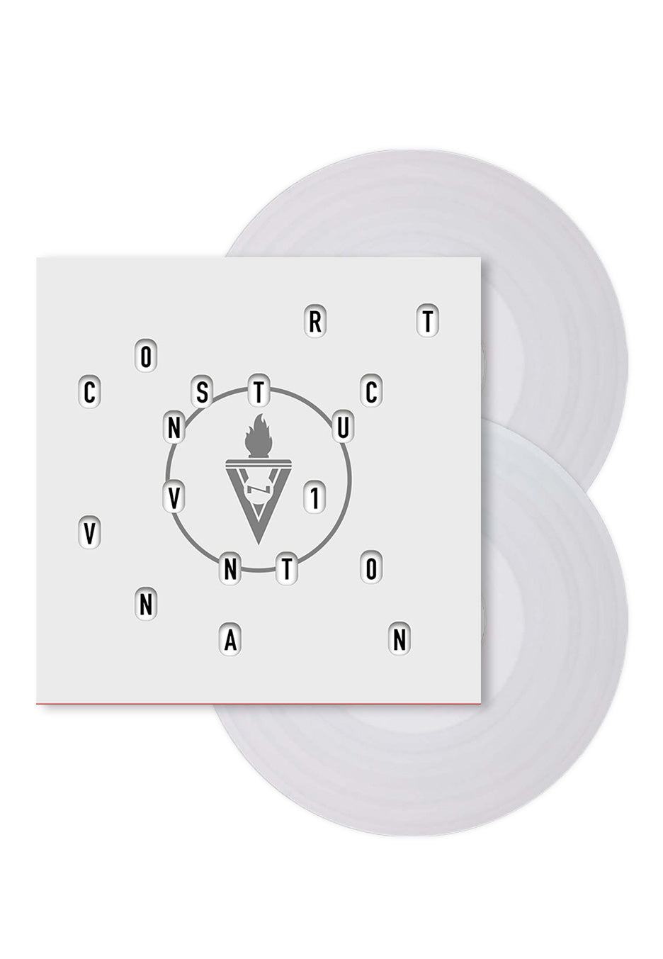 VNV Nation - Construct Ltd. White - Colored 2 Vinyl | Neutral-Image