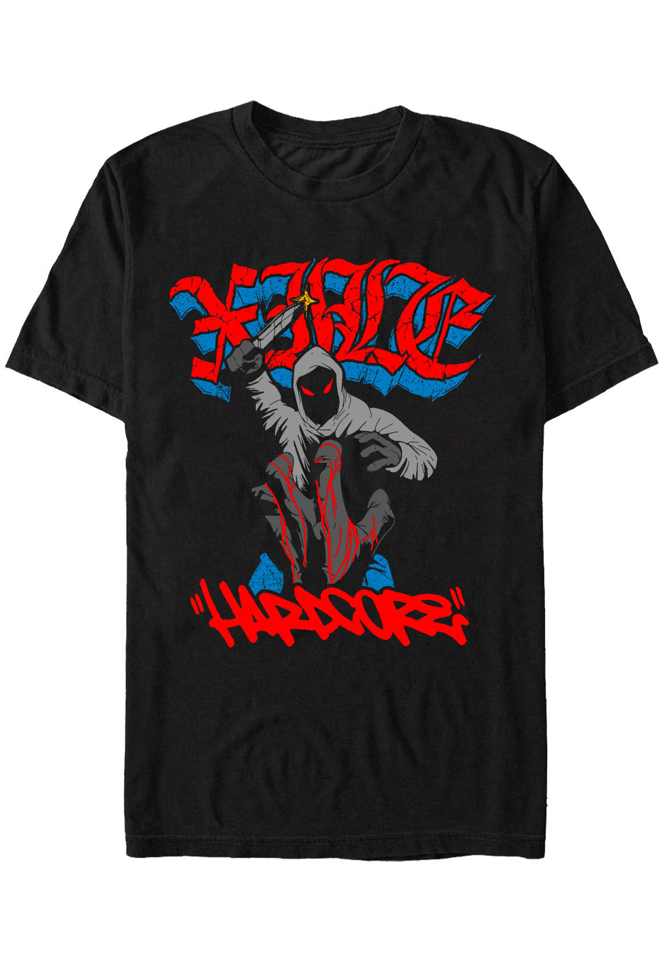 Xile - NZ Hardcore - T-Shirt | Neutral-Image