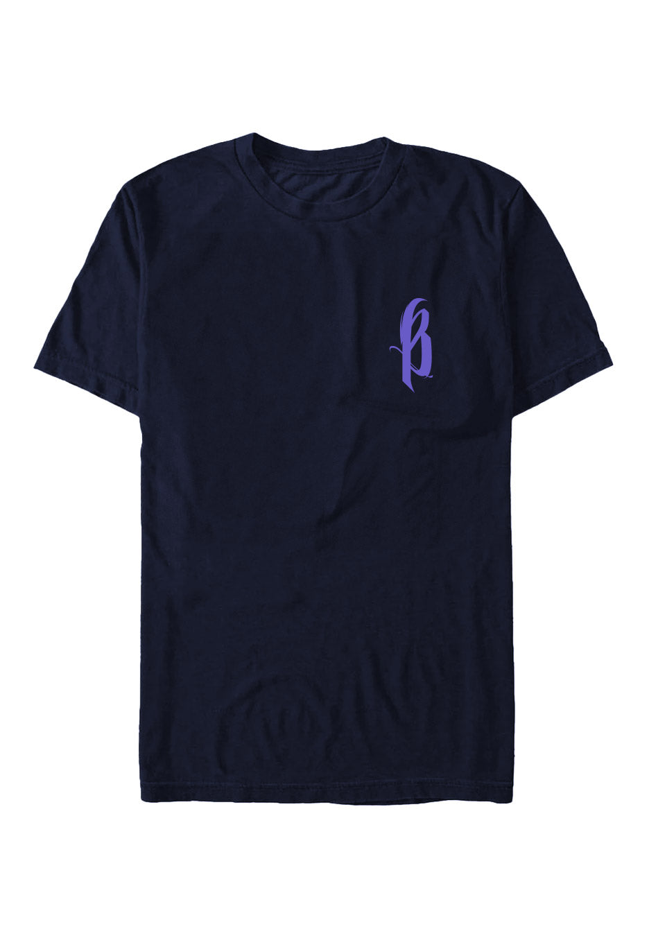 Breakdown Of Sanity - Purple Girl Dark Navy - T-Shirt | Neutral-Image