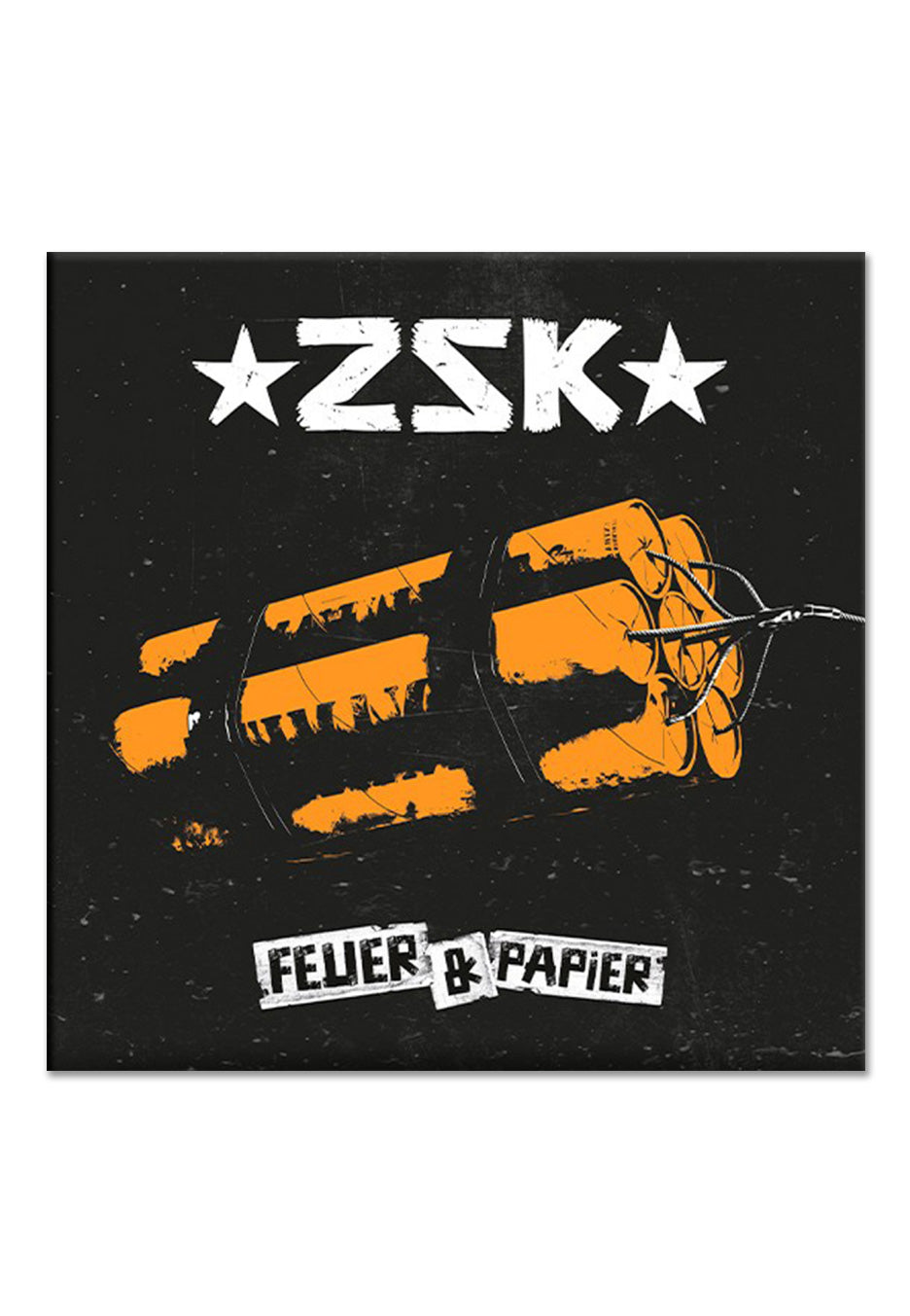 ZSK - Feuer & Papier (Signed) Ltd. Yellow/Orange - Mediabook 2 Vinyl | Neutral-Image