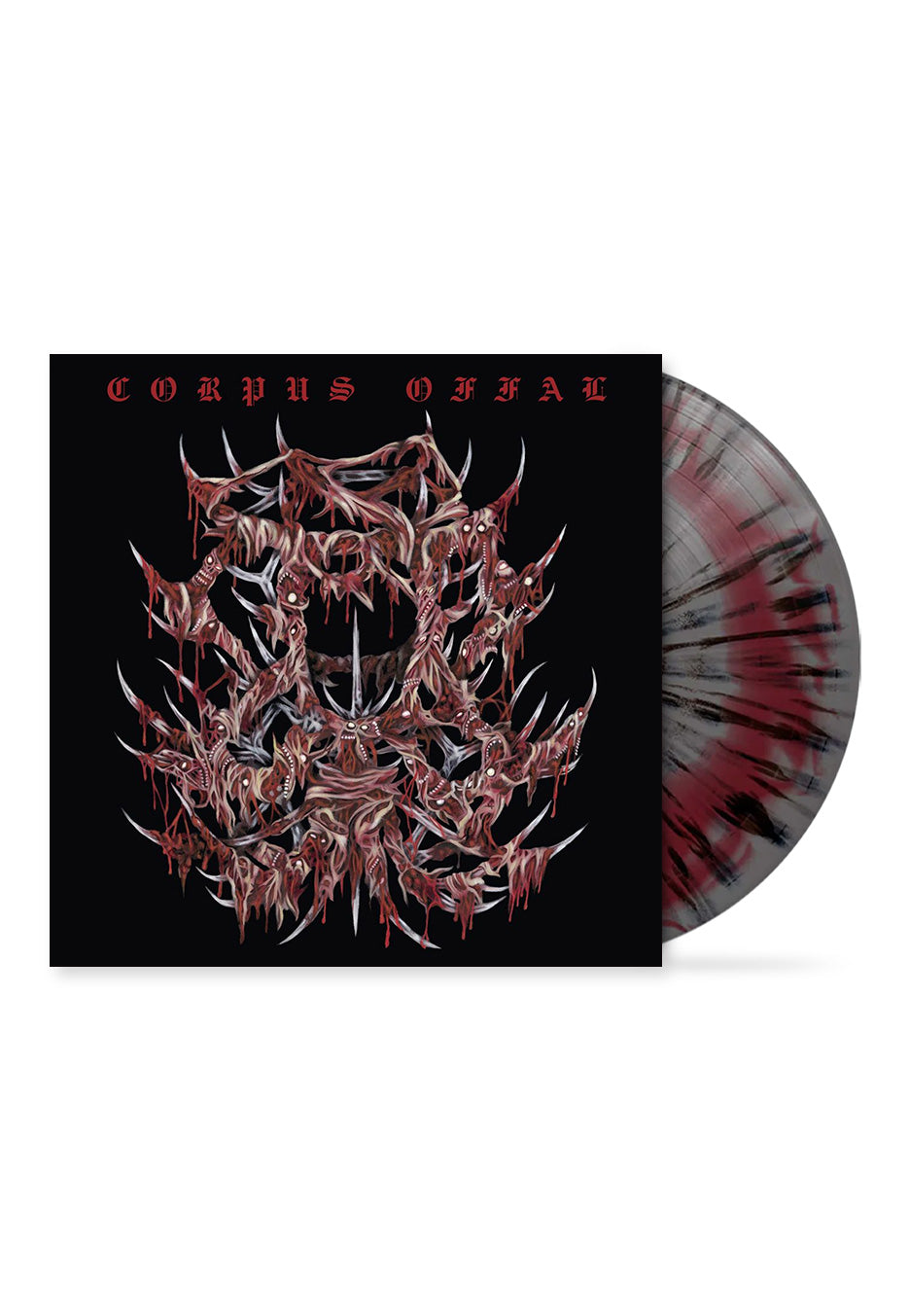 Corpus Offal - Corpus Offal Blood/Silver w/ Black - Splattered Vinyl | Neutral-Image