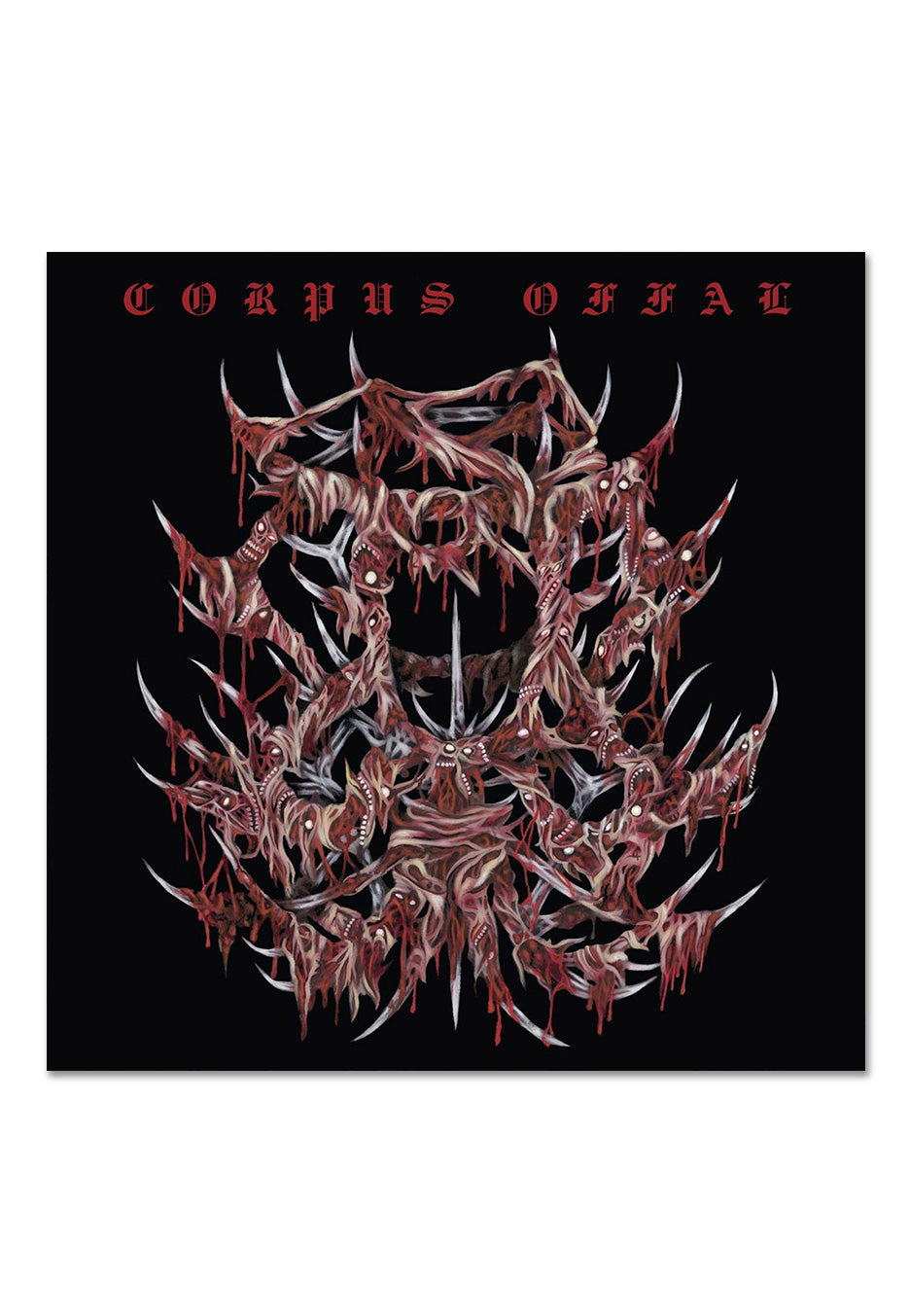 Corpus Offal - Corpus Offal Blood/Silver w/ Black - Splattered Vinyl | Neutral-Image