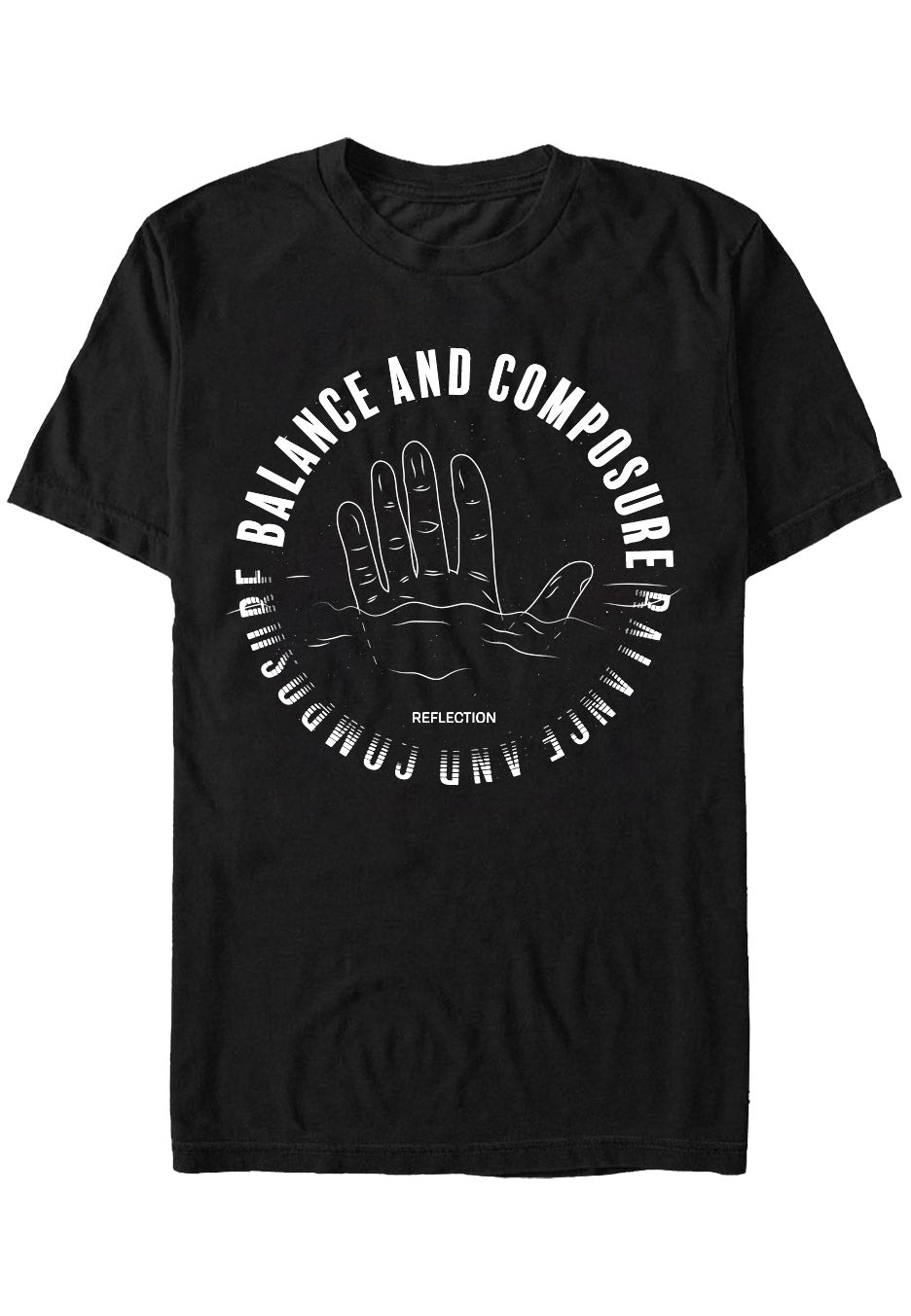 Balance And Composure - Reflection - T-Shirt | Neutral-Image