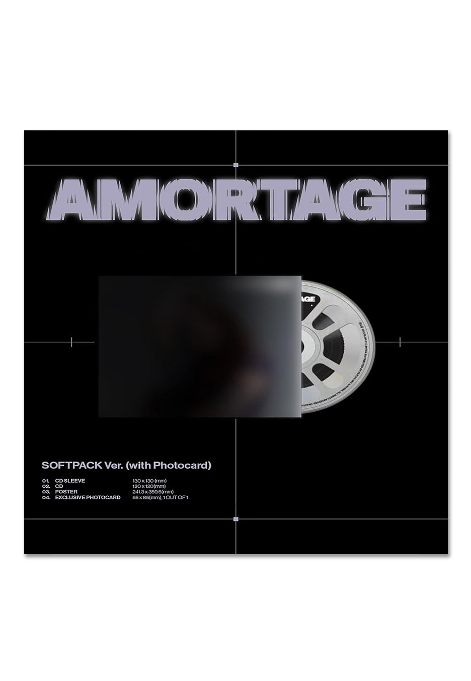 Jisoo - Amortage (Softpack Version) - CD + Photocard | Neutral-Image
