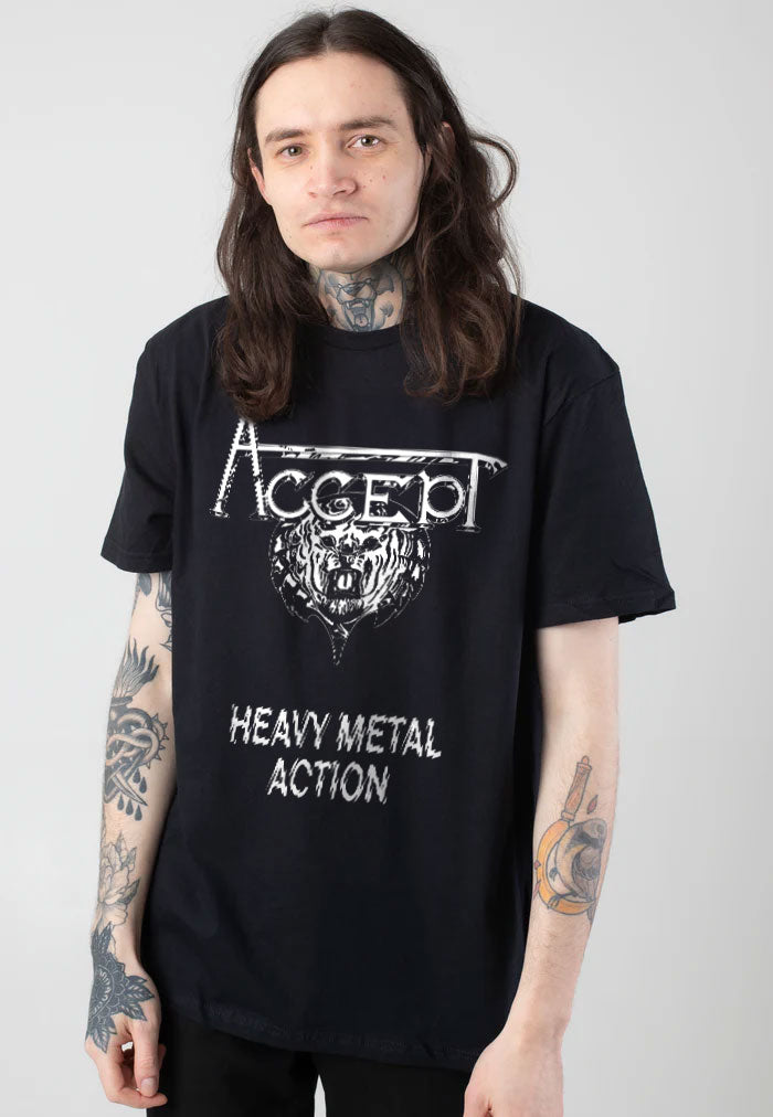 Accept - Heavy Metal Action - T-Shirt  | Men-Image