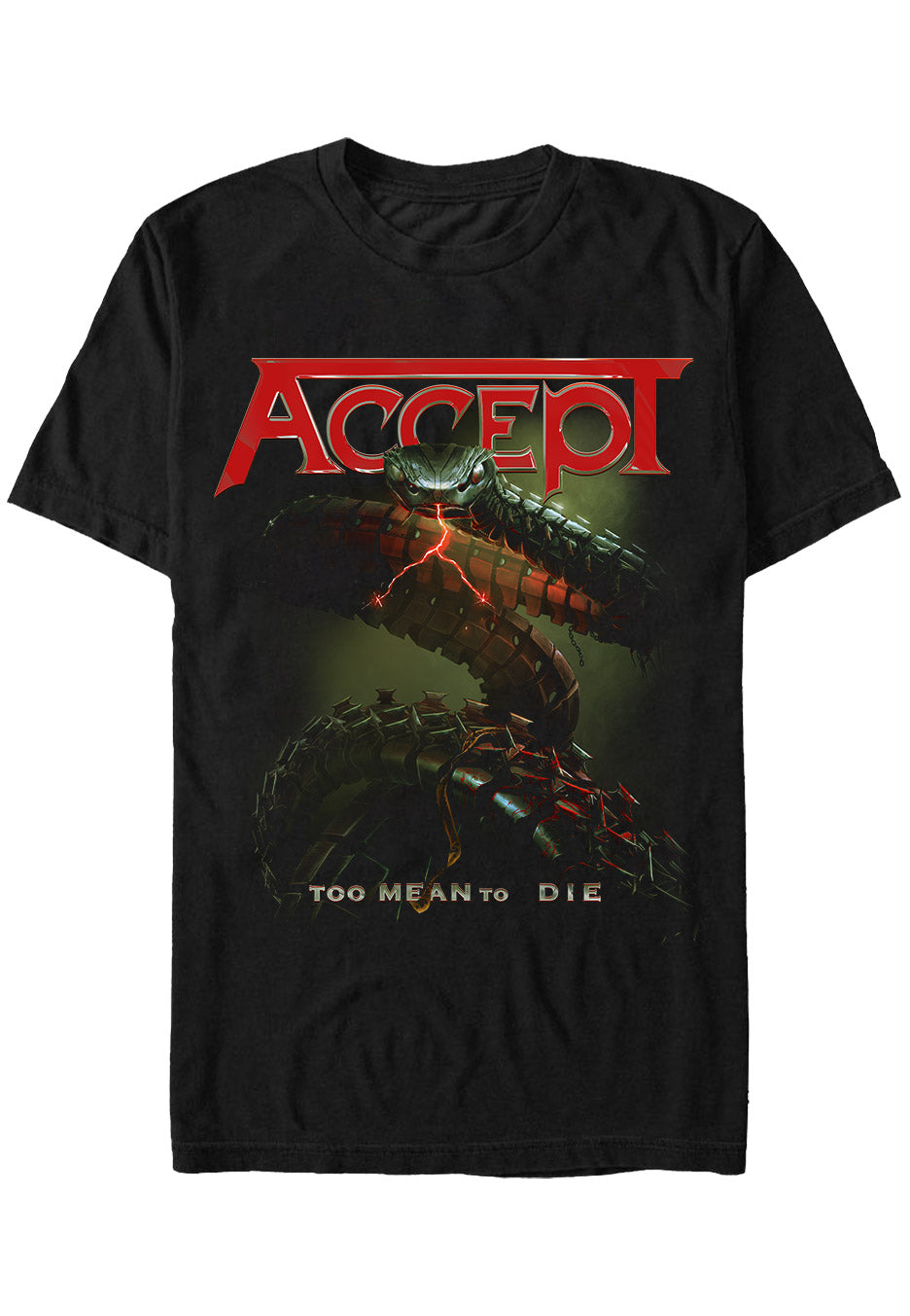 Accept - Too Mean To Die - T-Shirt  | Neutral-Image