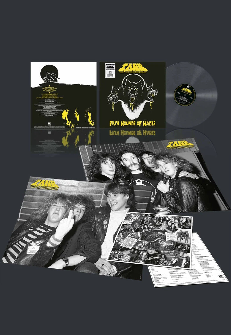 Tank - Filth Hounds Of Hades Ltd. Ultra Clear - Colored Vinyl | Neutral-Image