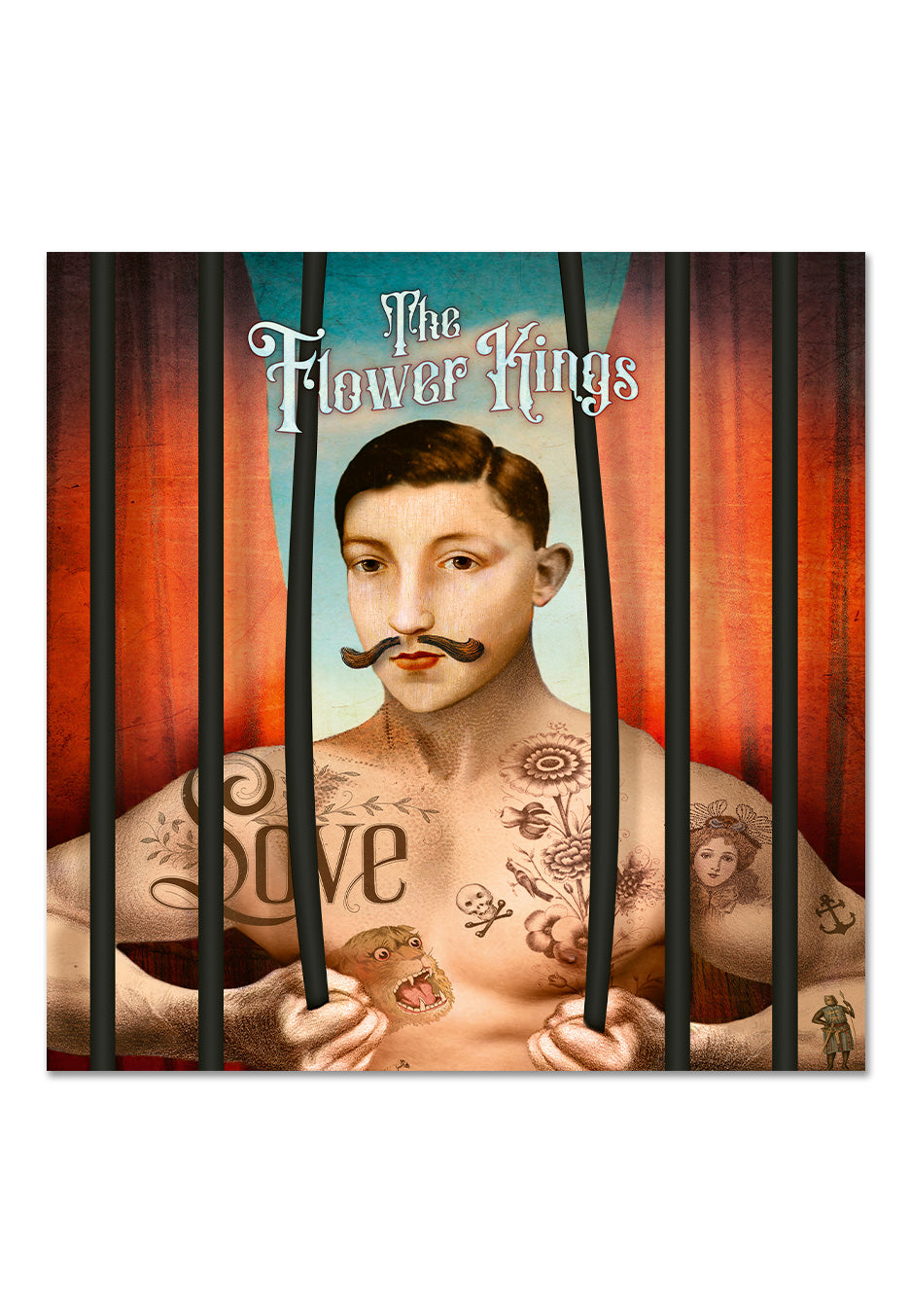 The Flower Kings - Love Ltd. Neon Orange Indie Exclusive - Colored 2 Vinyl | Neutral-Image