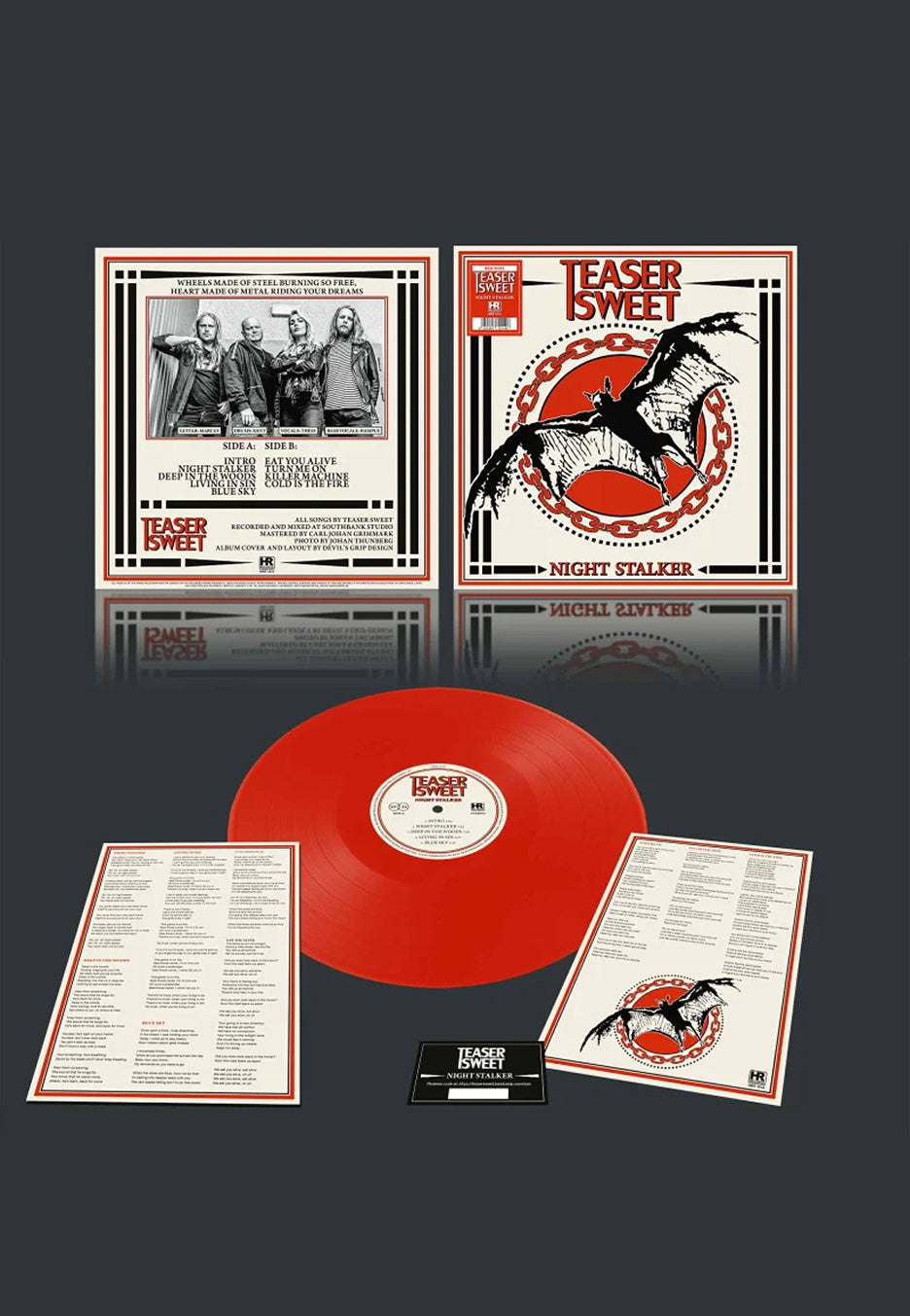Teaser Sweet - Night Stalker Ltd. Red - Colored Vinyl | Neutral-Image