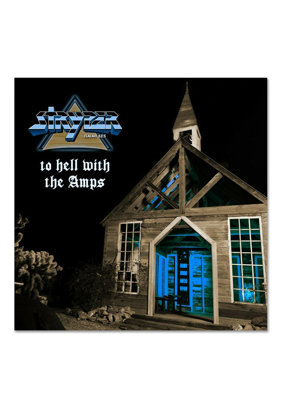 Stryper - To Hell With The Amps Ltd. Blue/White Split - Colored 2 Vinyl | Neutral-Image
