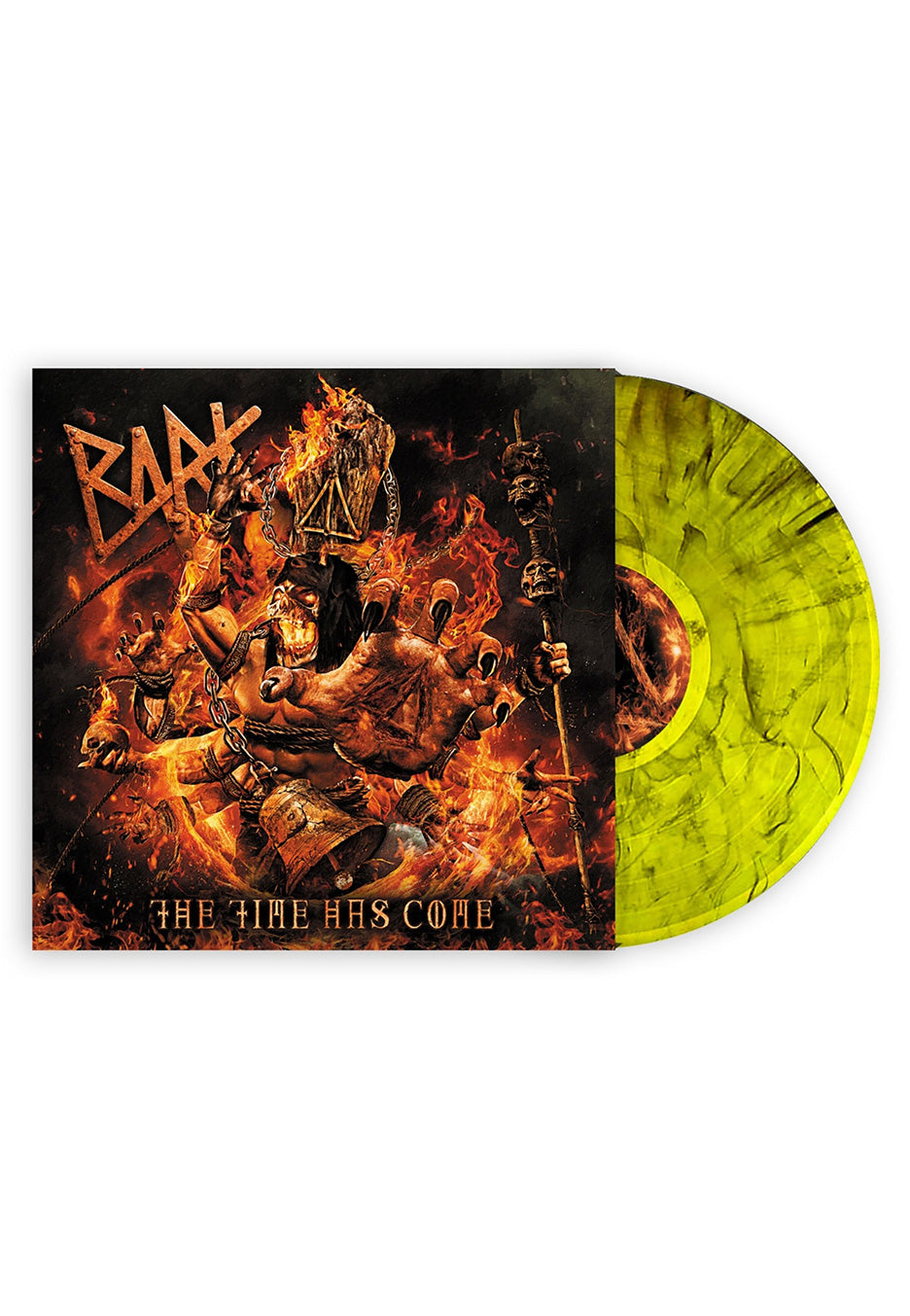 Bark - The Time Has Come Ltd. Yellow/Black - Marbled Vinyl | Neutral-Image