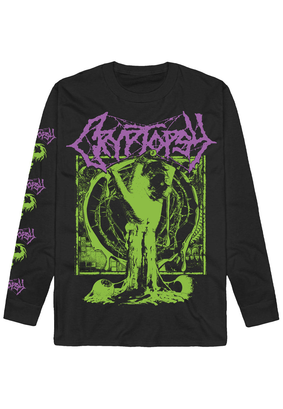 Cryptopsy - Hold Your Pretty Hand - Longsleeve | Neutral-Image