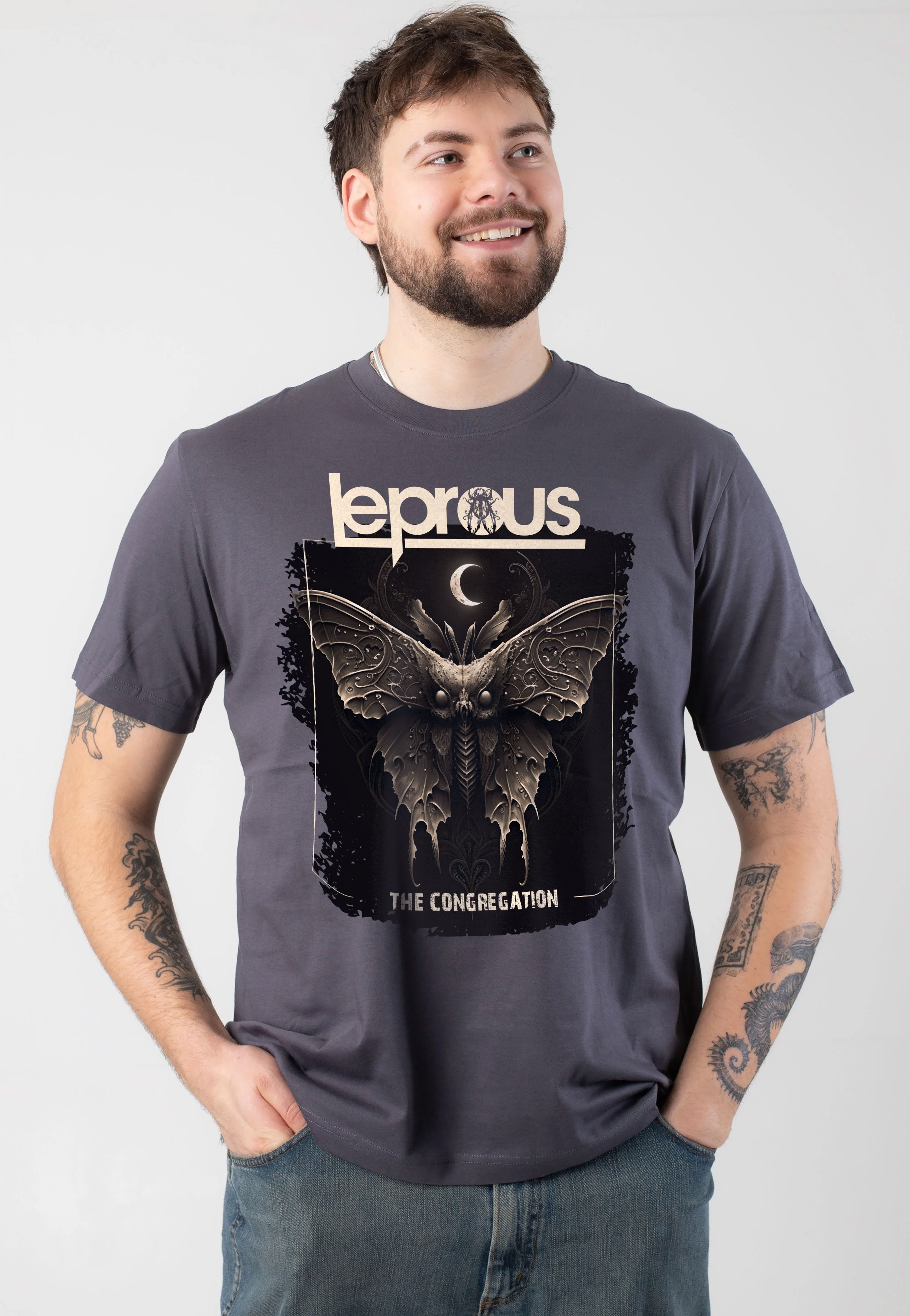 Leprous - The Congregation Charcoal - T-Shirt | Men-Image