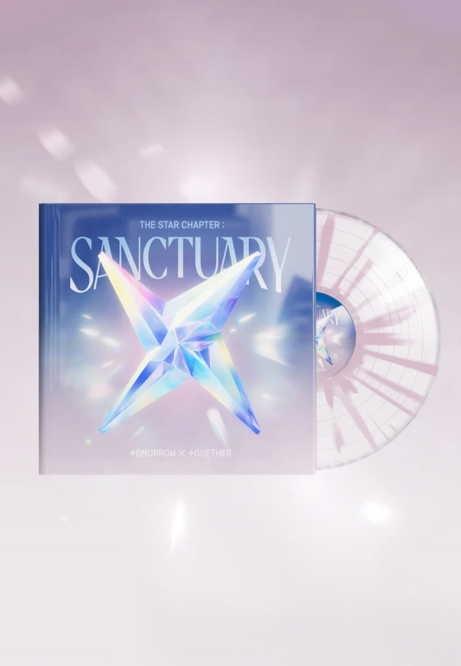 Tomorrow X Together - The Star Chapter: Sanctuary Ltd. Mauve/Clear - Splattered Vinyl | Neutral-Image