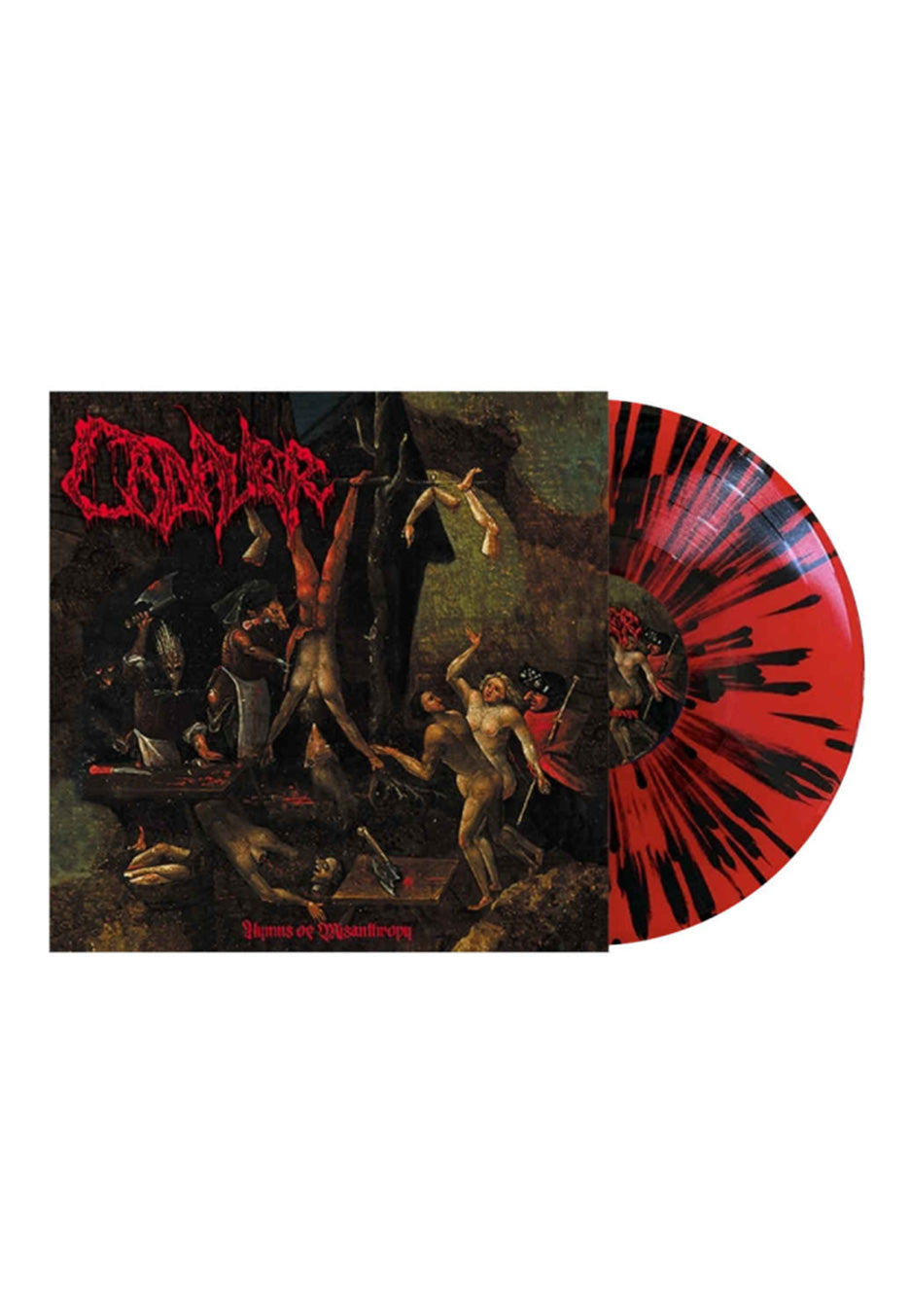 Cadaver - Hymns Of Misantrophy Red w/ Black - Splattered Vinyl | Neutral-Image