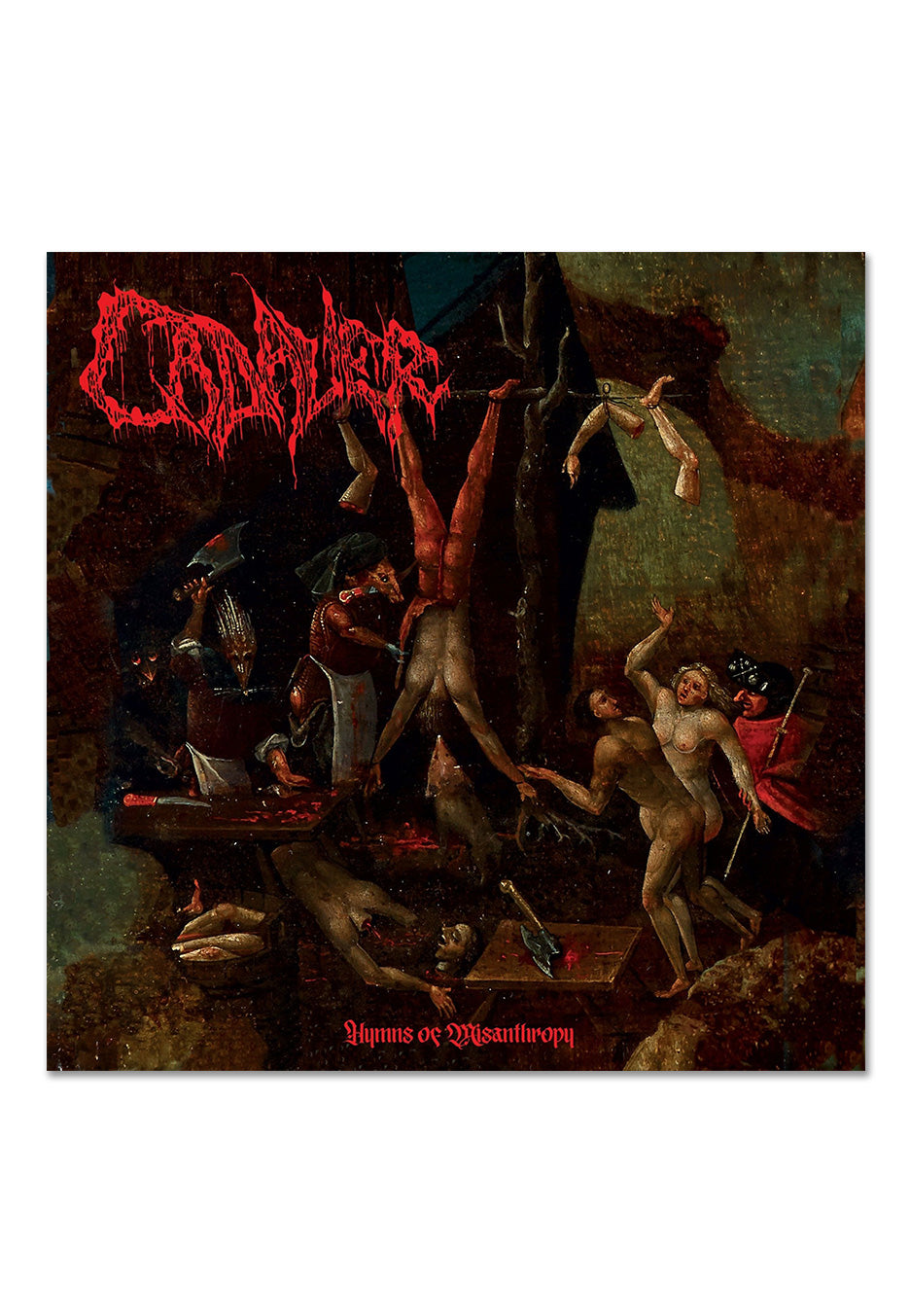 Cadaver - Hymns Of Misantrophy Red w/ Black - Splattered Vinyl | Neutral-Image