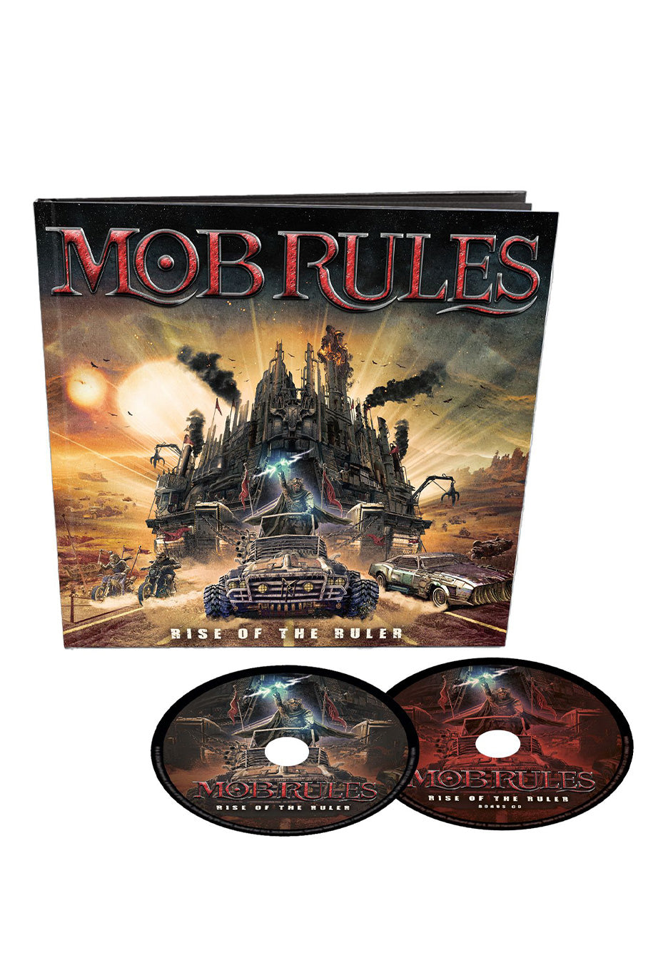Mob Rules - Rise Of The Ruler - 2 CD Earbook | Neutral-Image