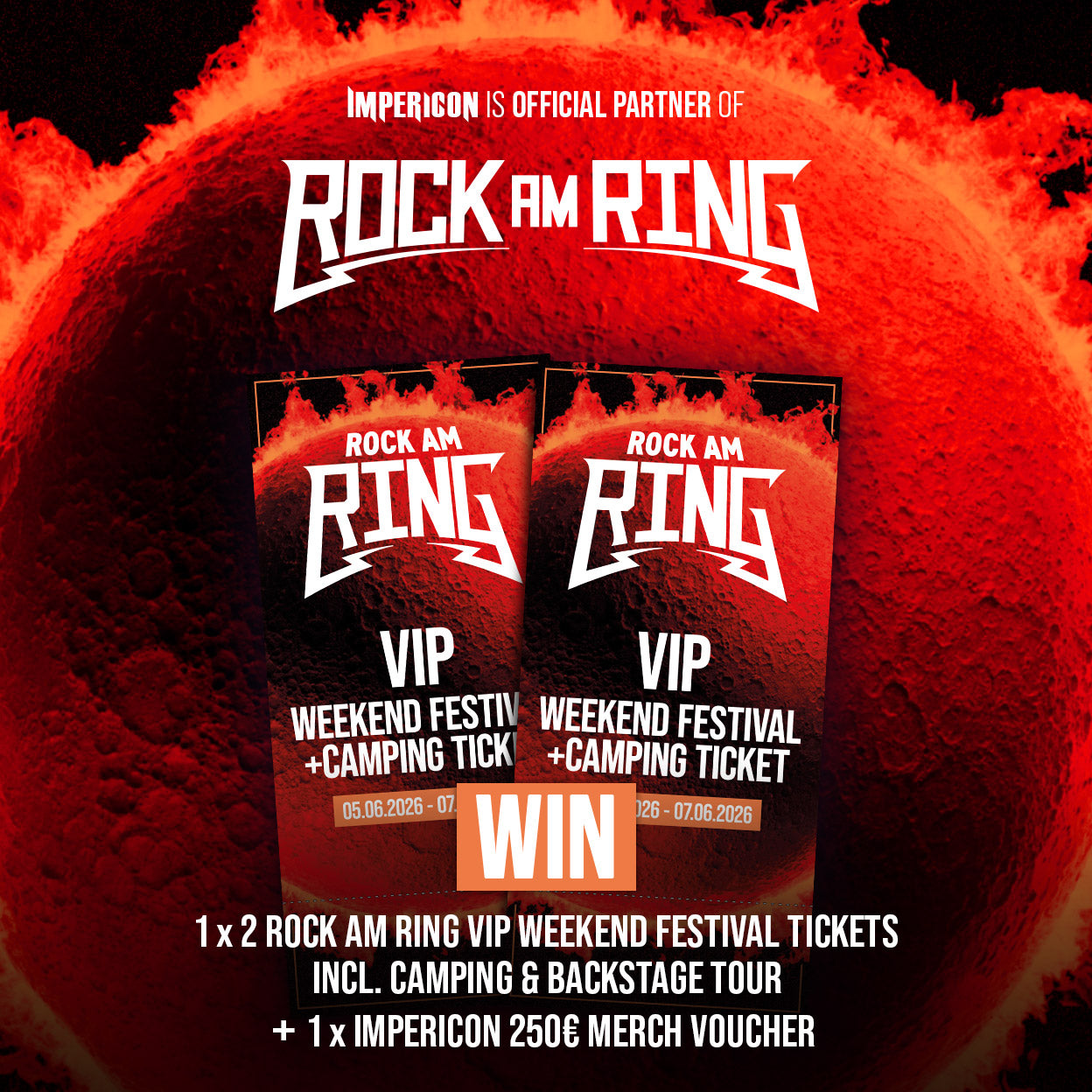 Rock am Ring 2026 VIP Festival Ticket Giveaway