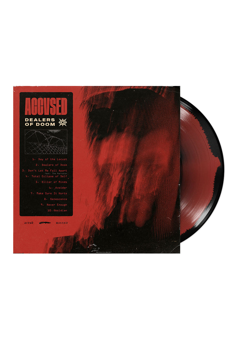 Accvsed - Dealers Of Doom Ltd. Red/Black Corona - Colored Vinyl | Neutral-Image