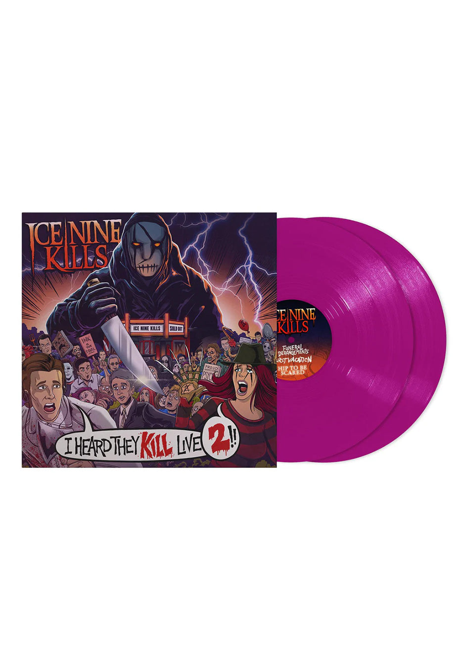 Ice Nine Kills - I Heard They Kill Live 2 Violet - Colored 2 Vinyl | Neutral-Image