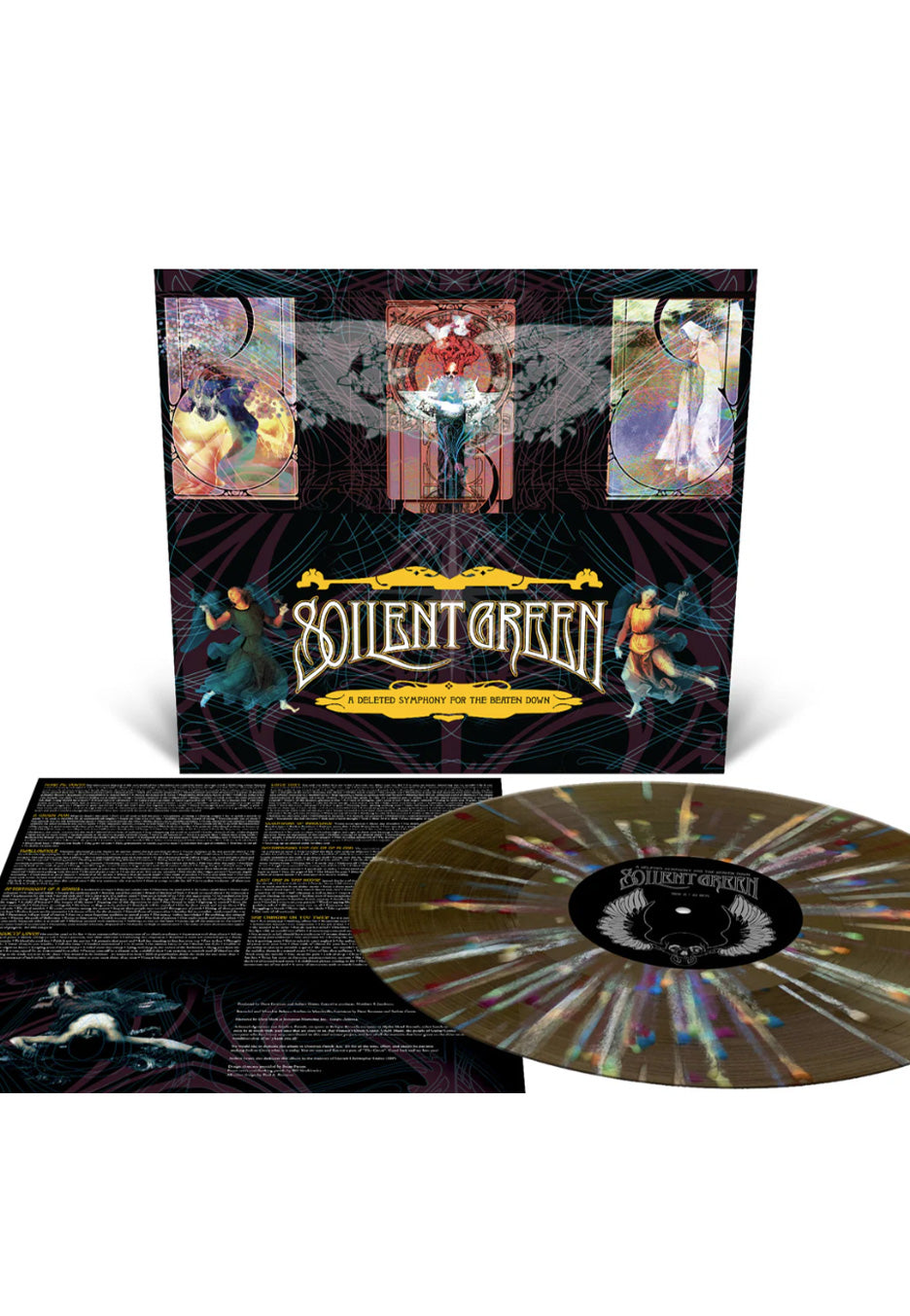Soilent Green - A Deleted Symphony For The Beaten Down Ltd. Black Ice w/ Rainbow - Splattered Vinyl | Neutral-Image