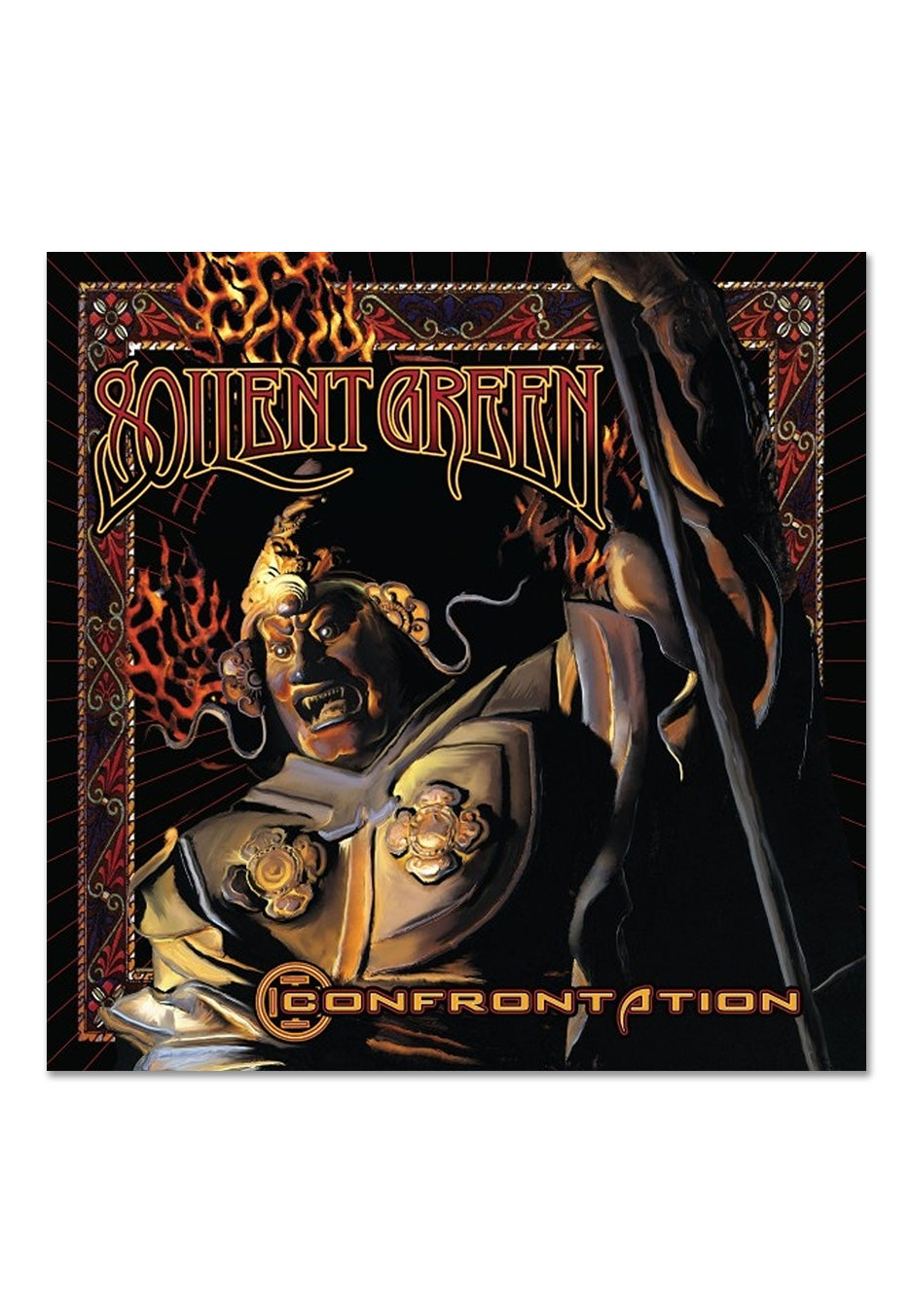 Soilent Green - Confrontation Ltd. Orange Krush w/ Black/Red/Blue - Splattered Vinyl | Neutral-Image