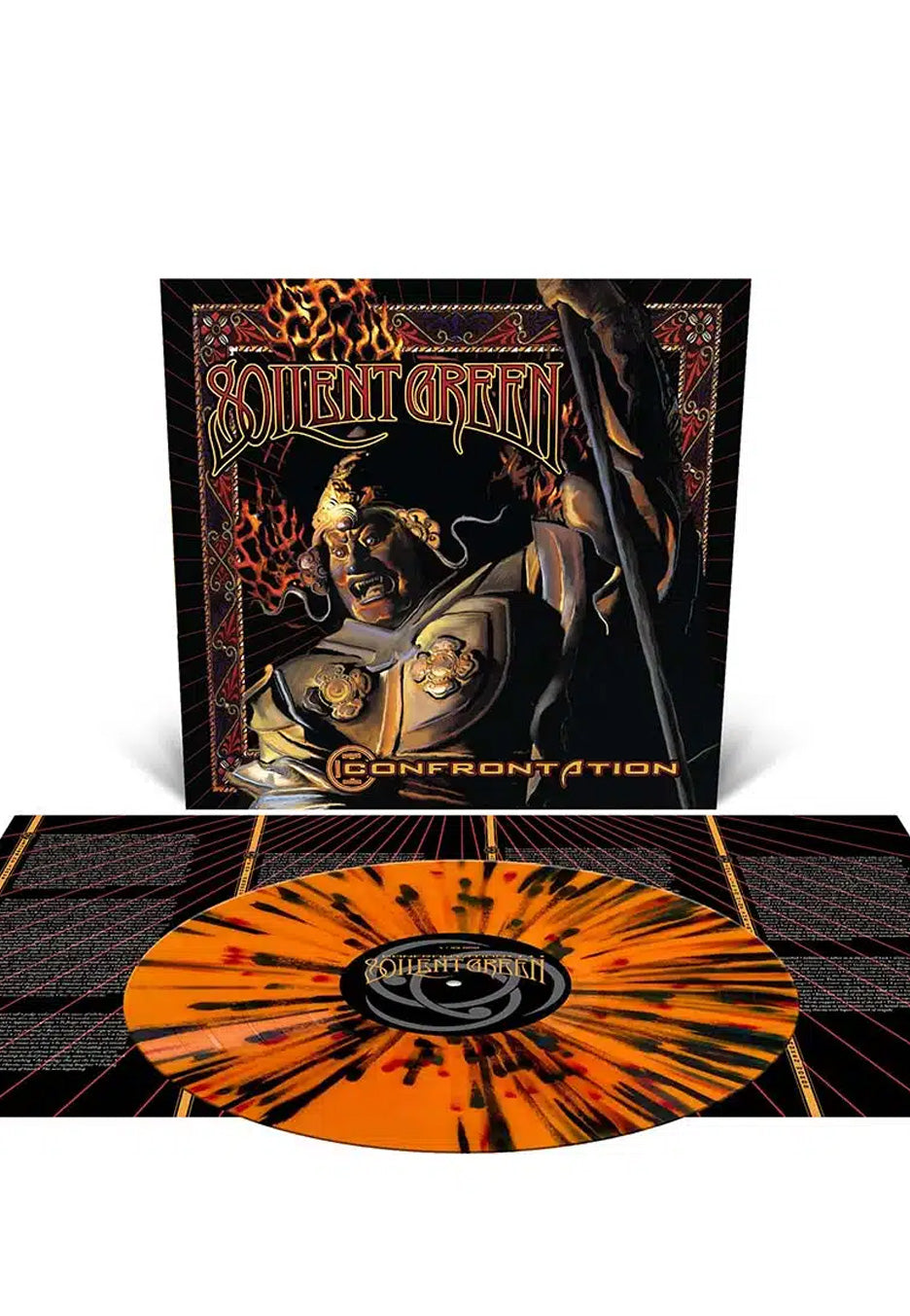 Soilent Green - Confrontation Ltd. Orange Krush w/ Black/Red/Blue - Splattered Vinyl | Neutral-Image