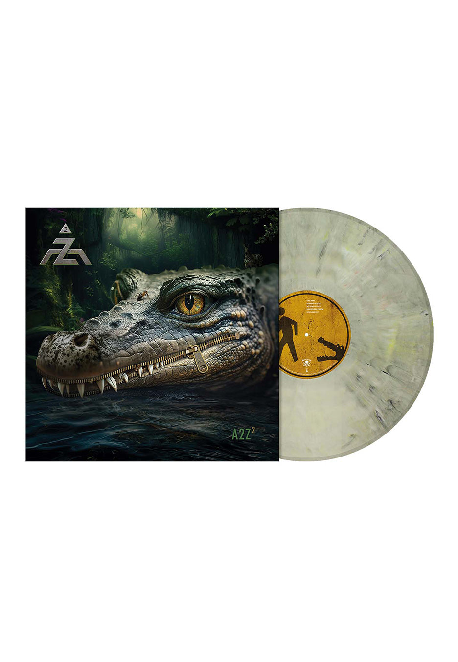 A-Z - A2Z² Ltd. Crocodile Skin - Marbled Vinyl | Neutral-Image