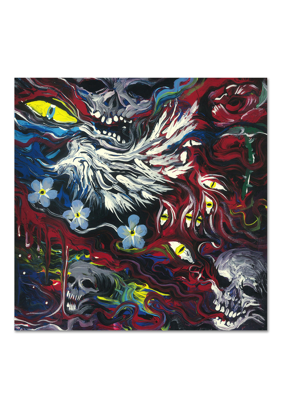 Mugshot - All The Devils Are Here Ltd. Red In Clear w/ Black/Yellow - Splattered Vinyl | Neutral-Image