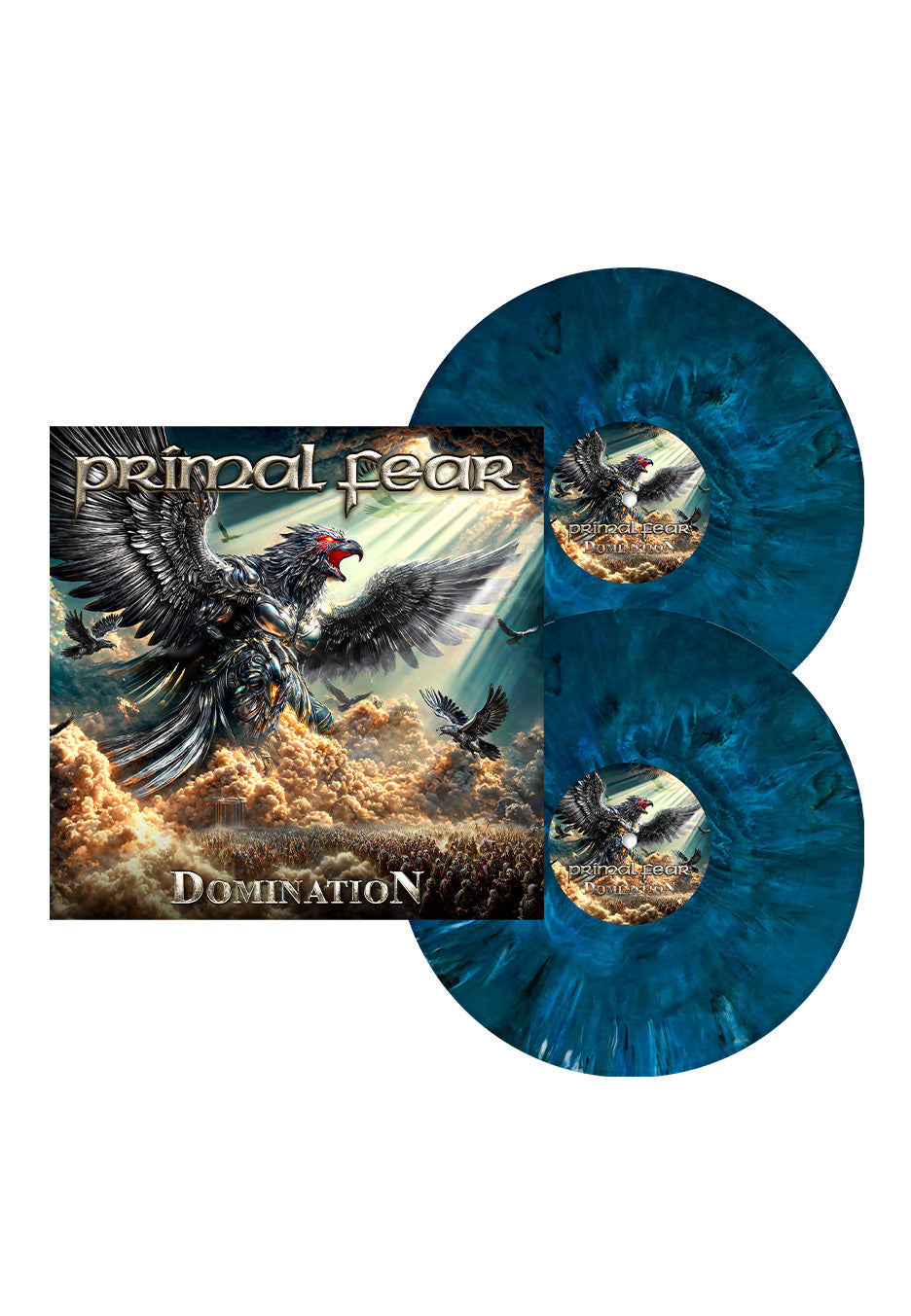 Primal Fear - Domination Ltd. Hallucinations Blue - Marbled 2 Vinyl | Neutral-Image