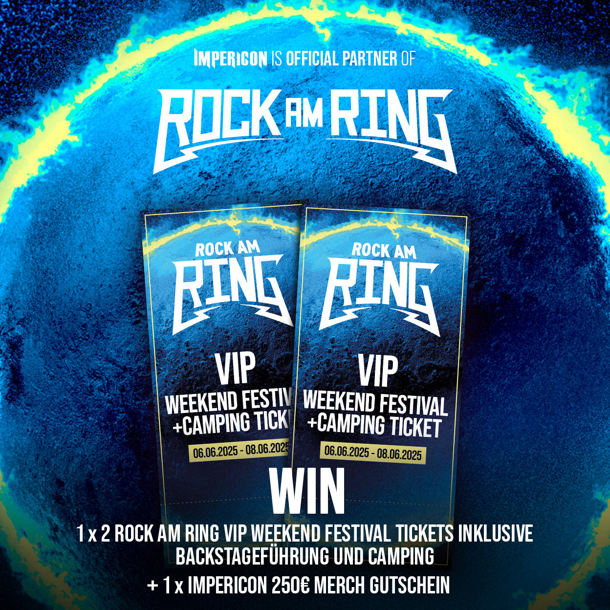 Rock am Ring 2025 VIP Festival Ticket Gewinnspiel