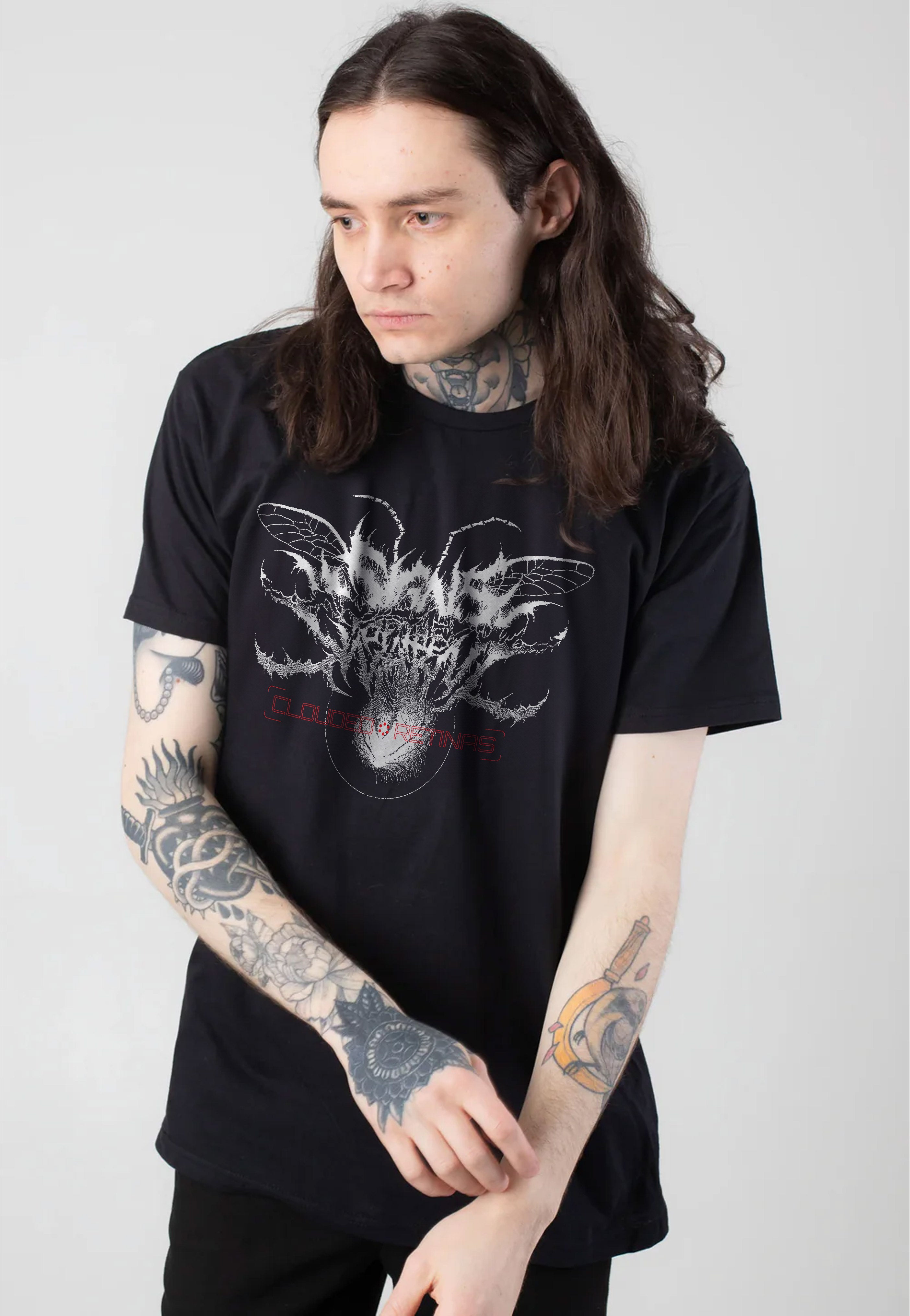 Signs Of The Swarm - Clouded Retinas - T-Shirt | Men-Image