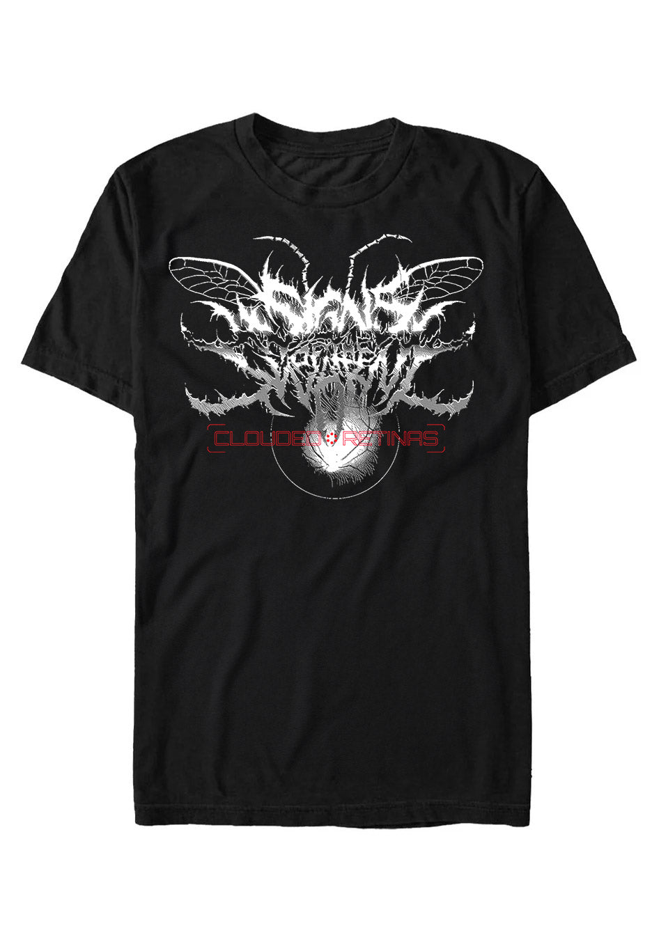 Signs Of The Swarm - Clouded Retinas - T-Shirt | Neutral-Image