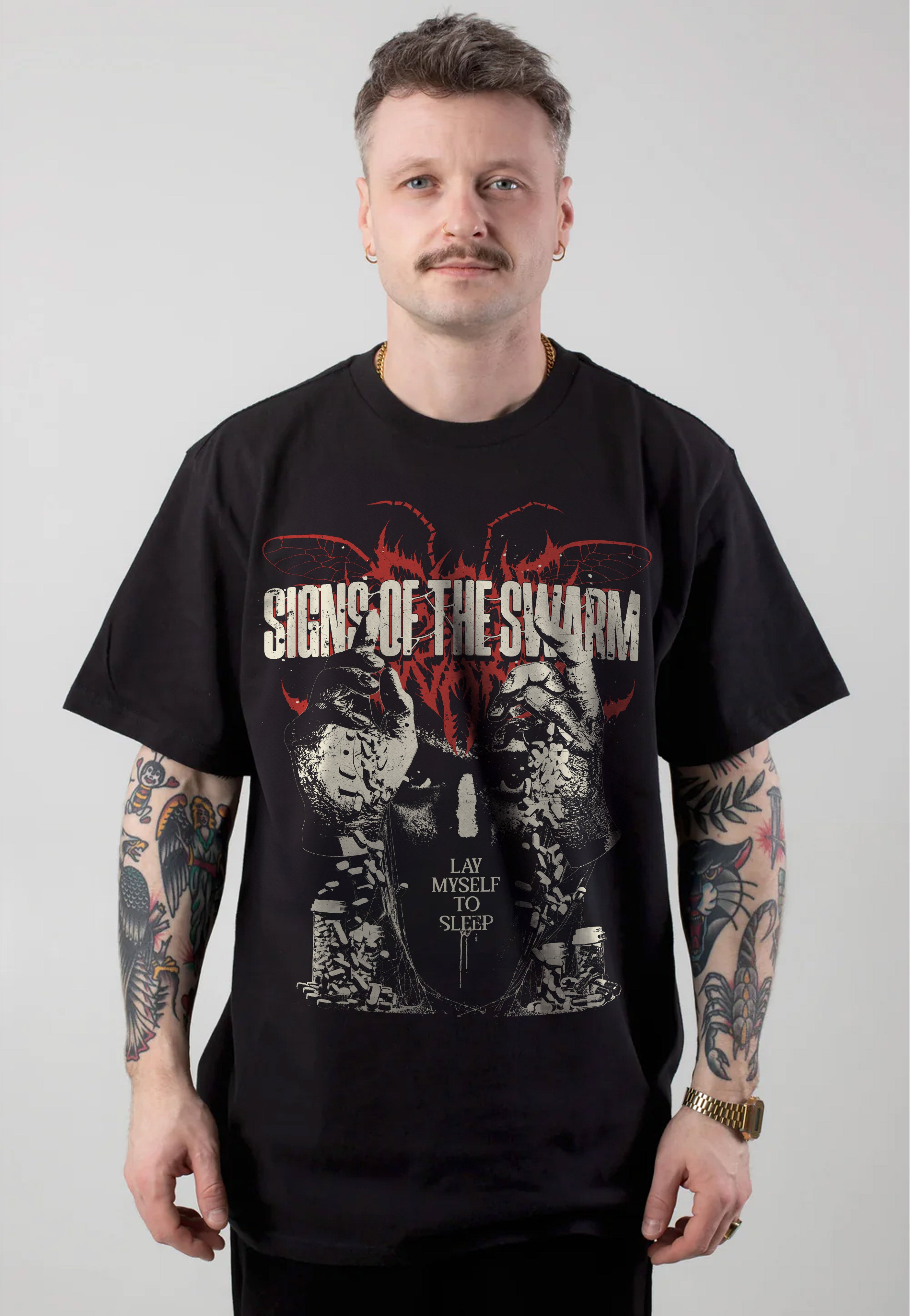 Signs Of The Swarm - Scars Upon Scars - T-Shirt | Men-Image